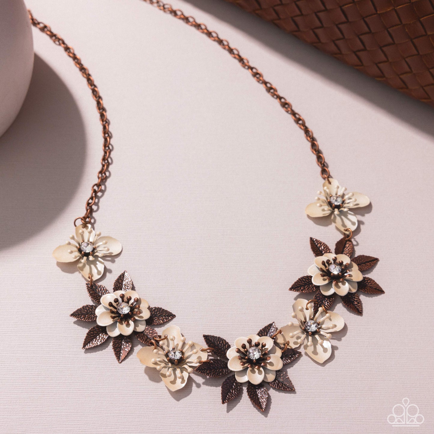 Springtime Song - copper - Paparazzi necklace