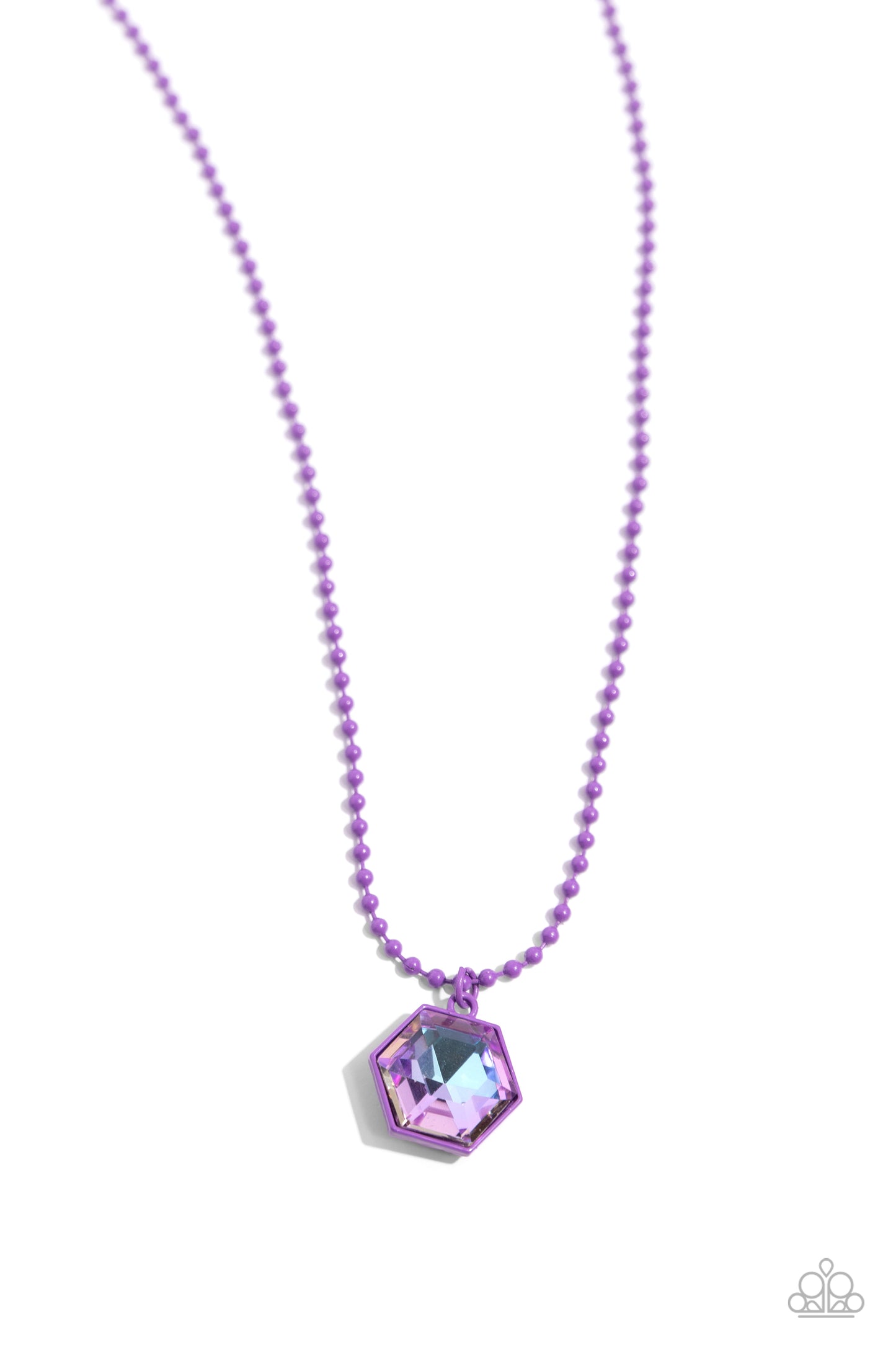 Sprinkle of Simplicity - purple - Paparazzi necklace