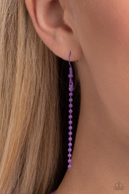 Sprinkle of Simplicity - purple - Paparazzi necklace