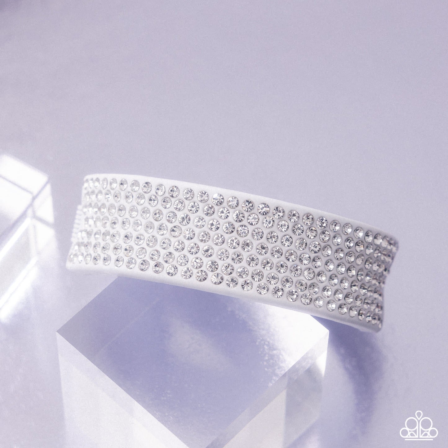 Sprinkling Studs - white - Paparazzi bracelet BUNDLE