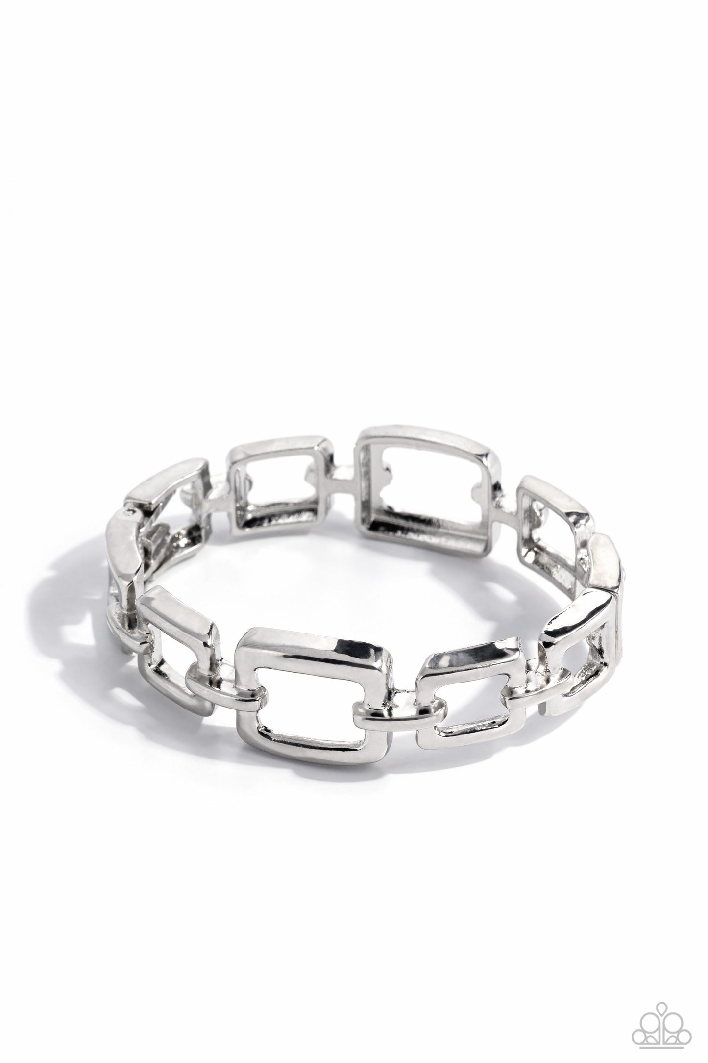Square Inch - silver - Paparazzi bracelet