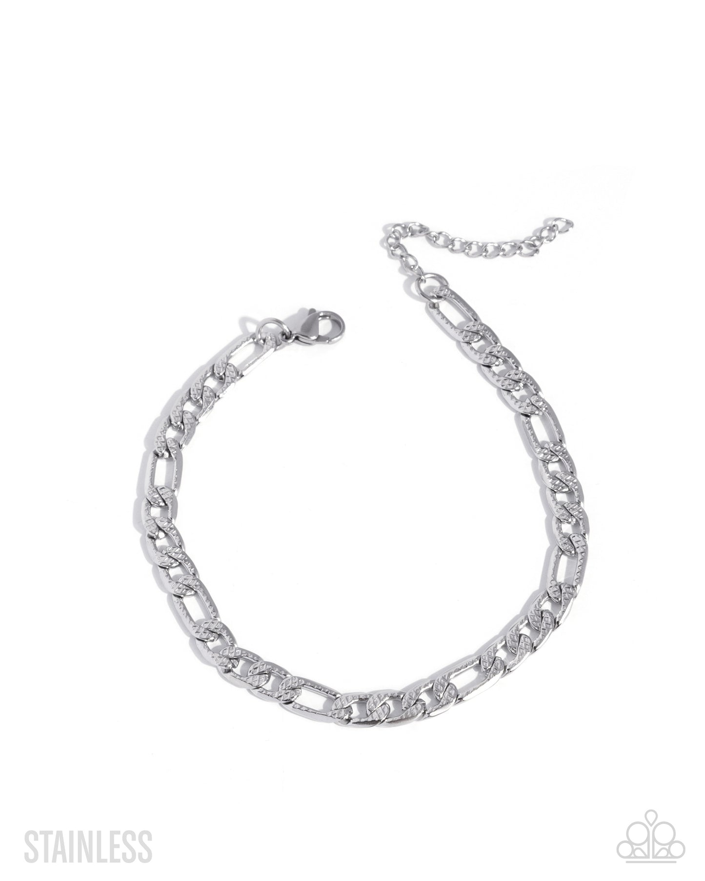 Stainless Showcase - silver - Paparazzi MENS bracelet