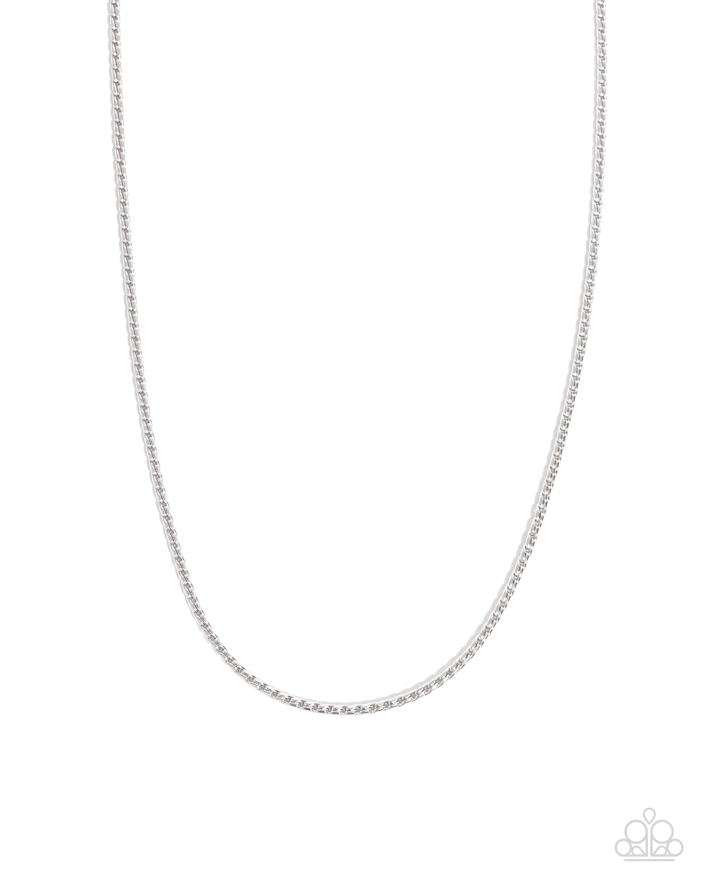 Stainless Solo - silver - Paparazzi MENS necklace