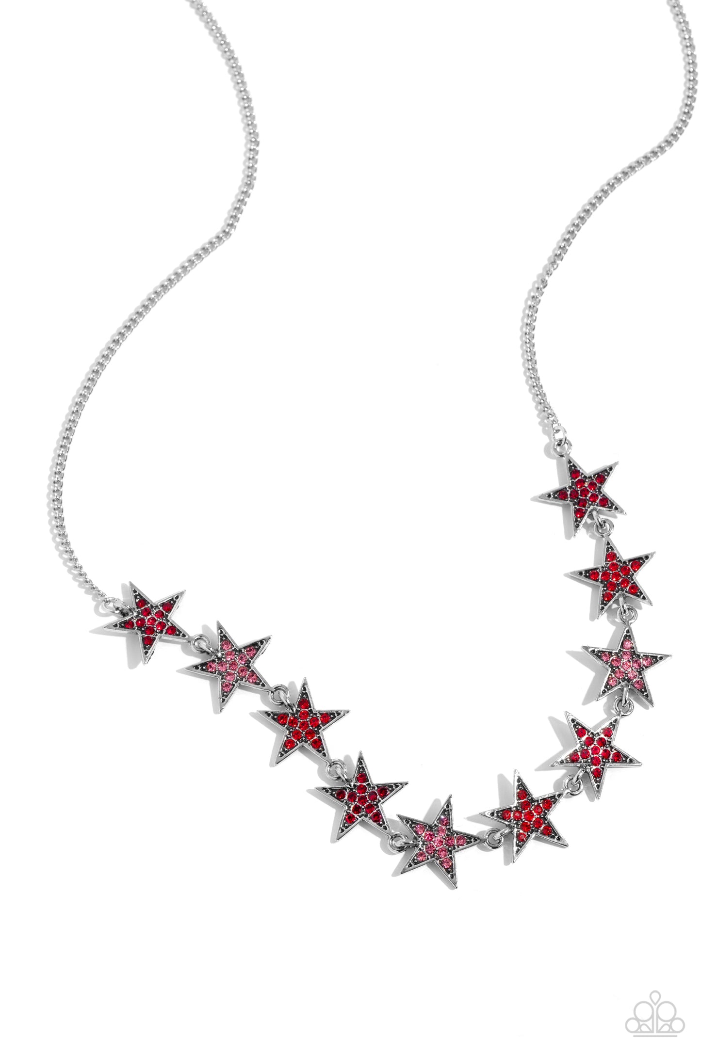 Star Quality Sensation - red - Paparazzi necklace
