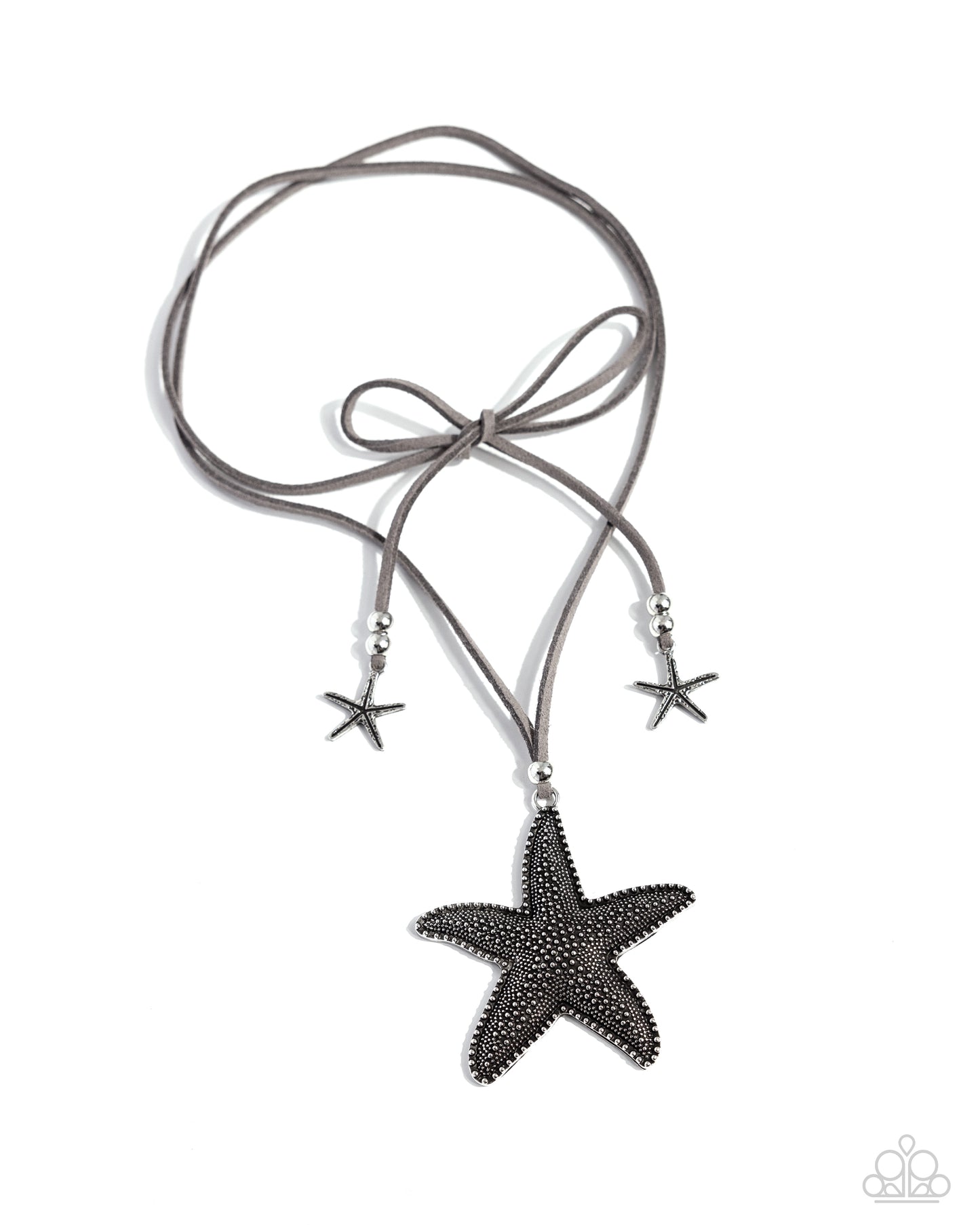 Starfish Sentiment - silver - Paparazzi necklace
