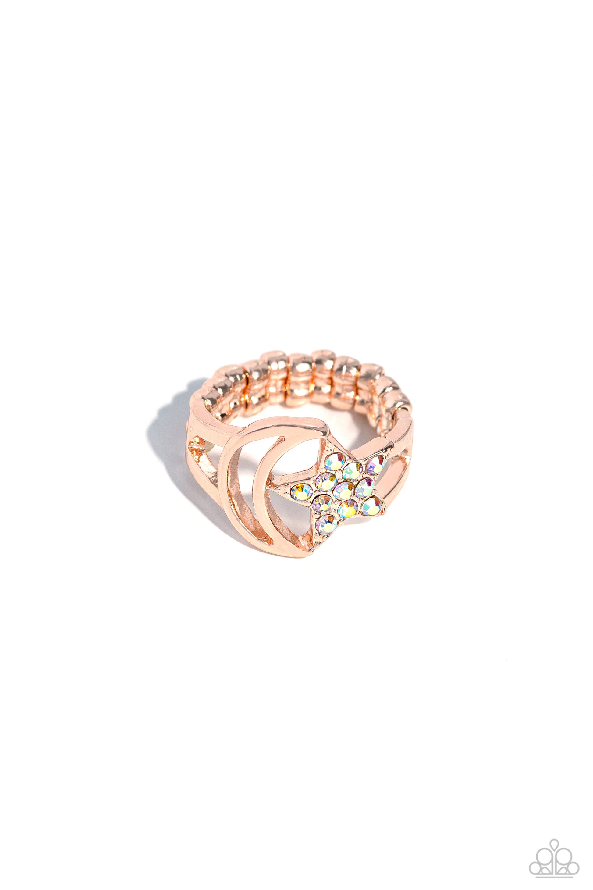 Stargazing Style - rose gold - Paparazzi ring