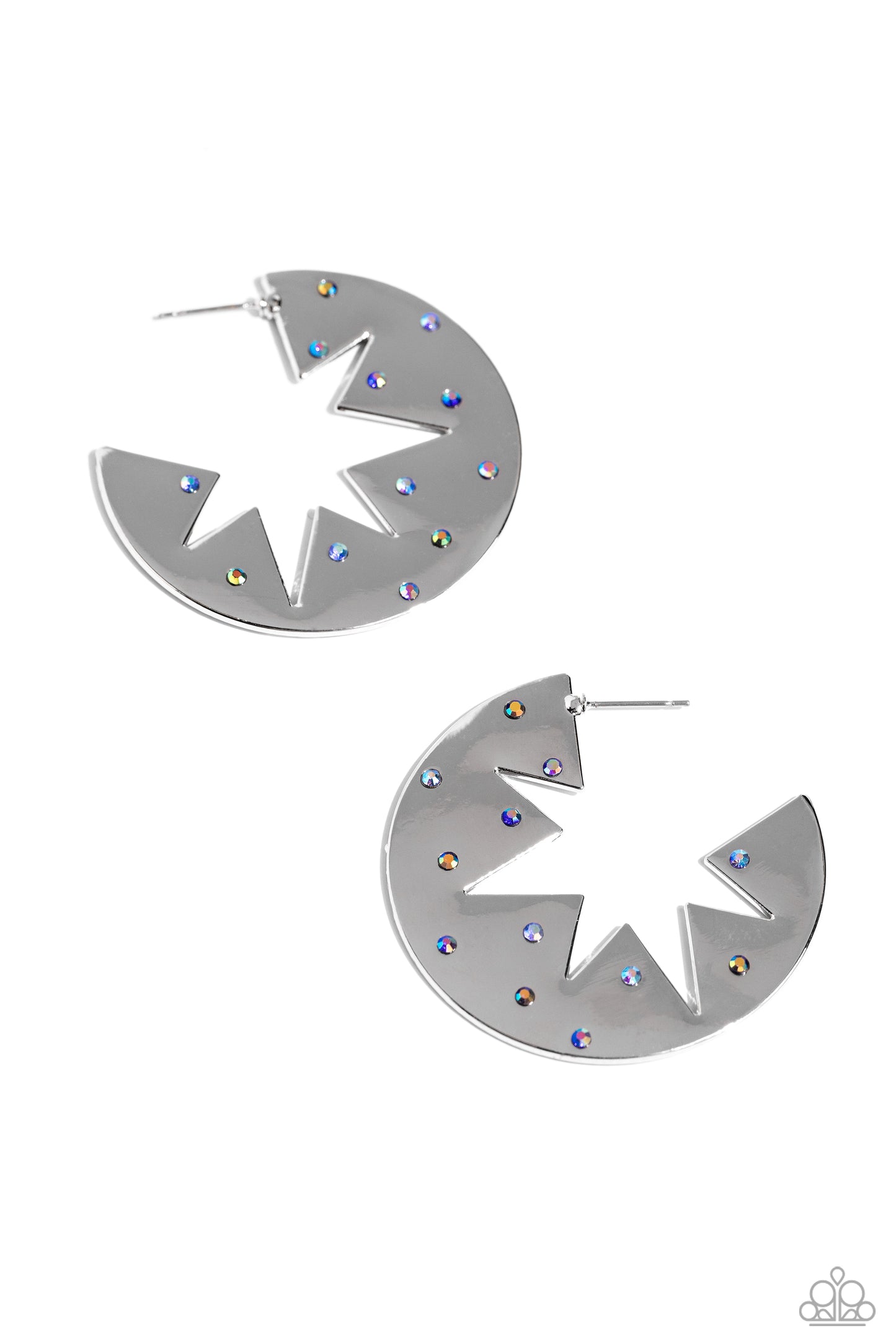Starry Sensation - blue - Paparazzi earrings