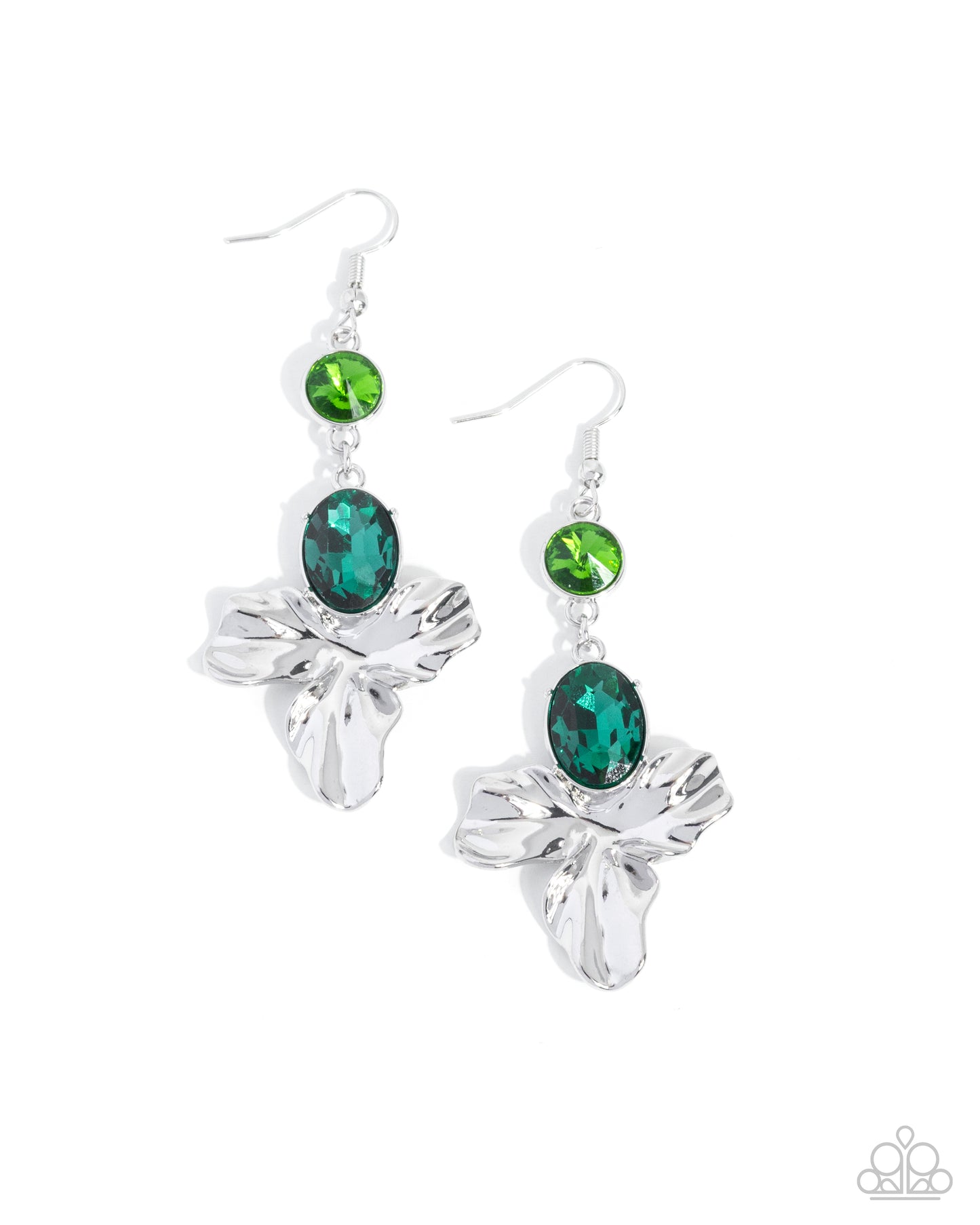 Staying Loose - green - Paparazzi earrings