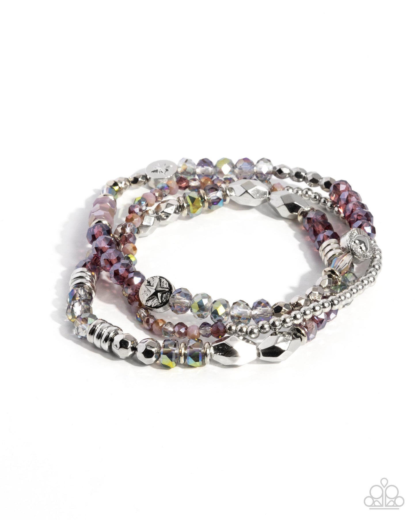 Stellar Salvage - purple - Paparazzi bracelet