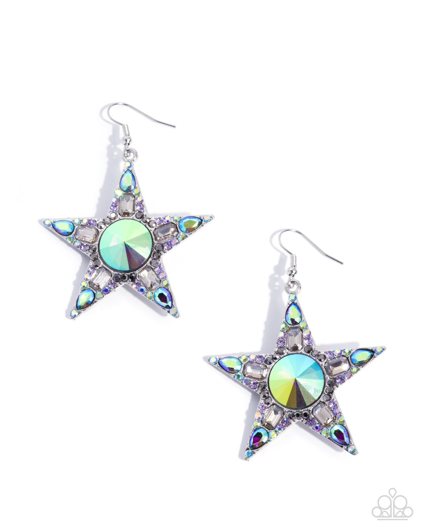 Stellar Score - multi - Paparazzi earrings