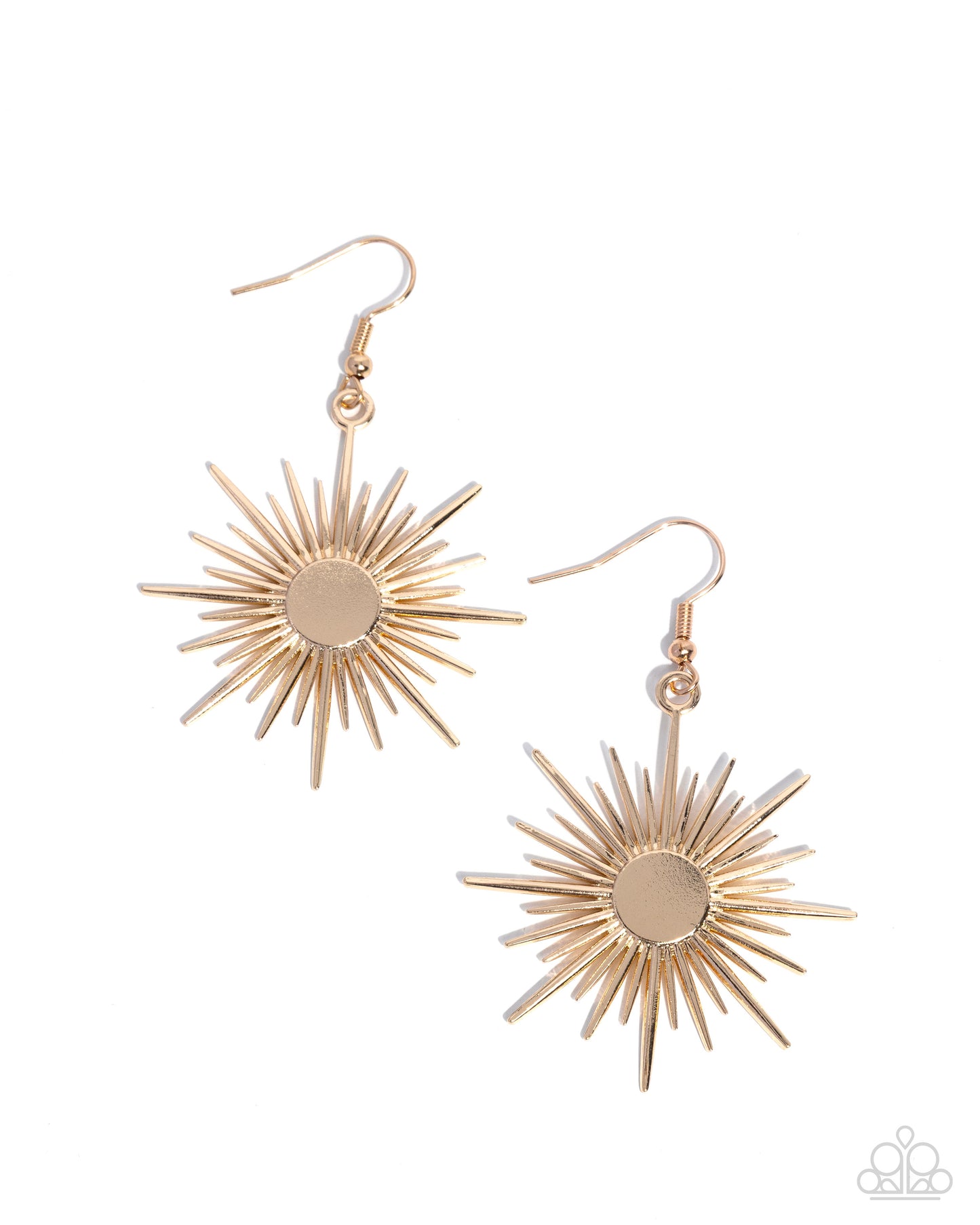 Stellar Sense - gold - Paparazzi earrings