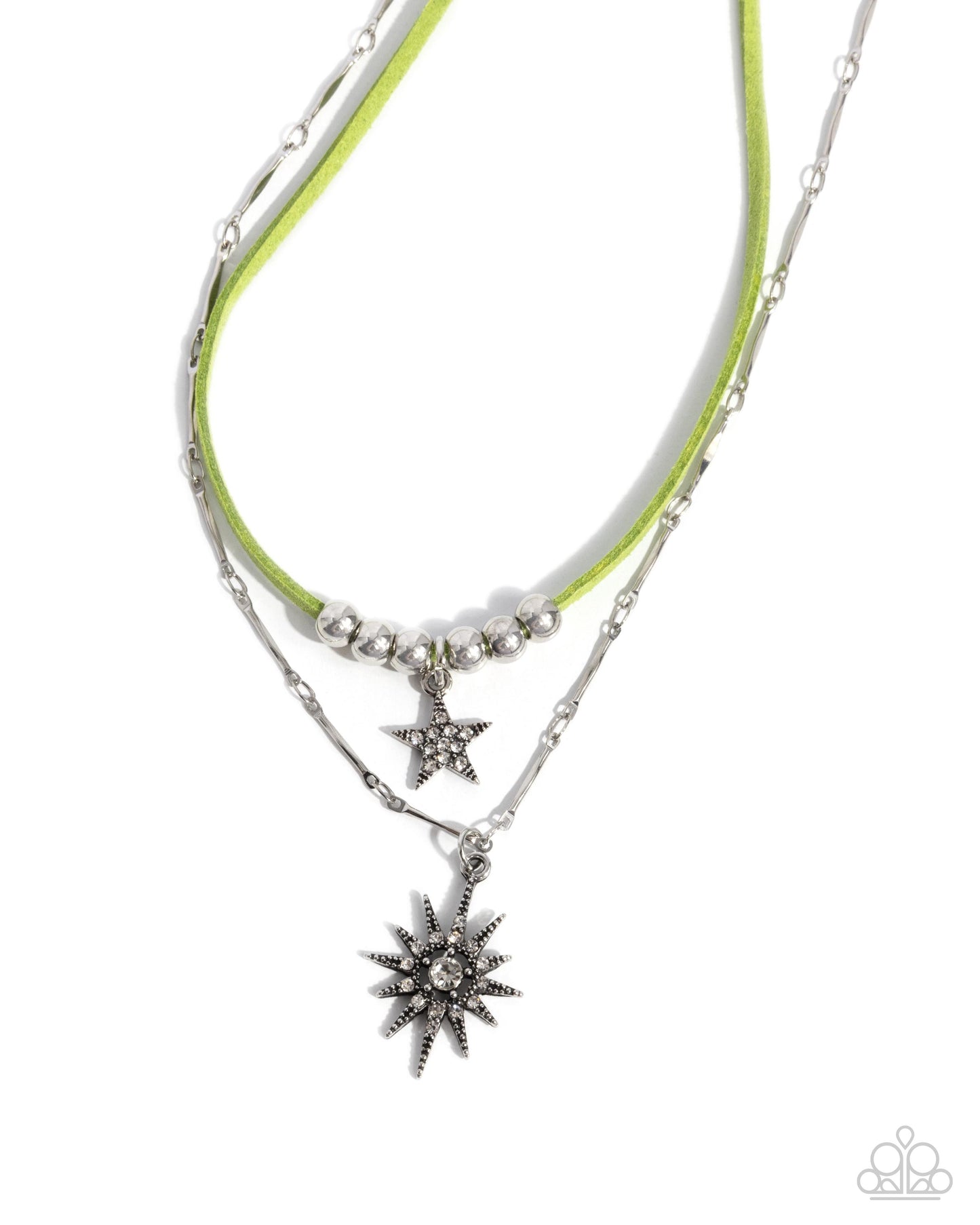 Stellar Sojourn - green - Paparazzi necklace