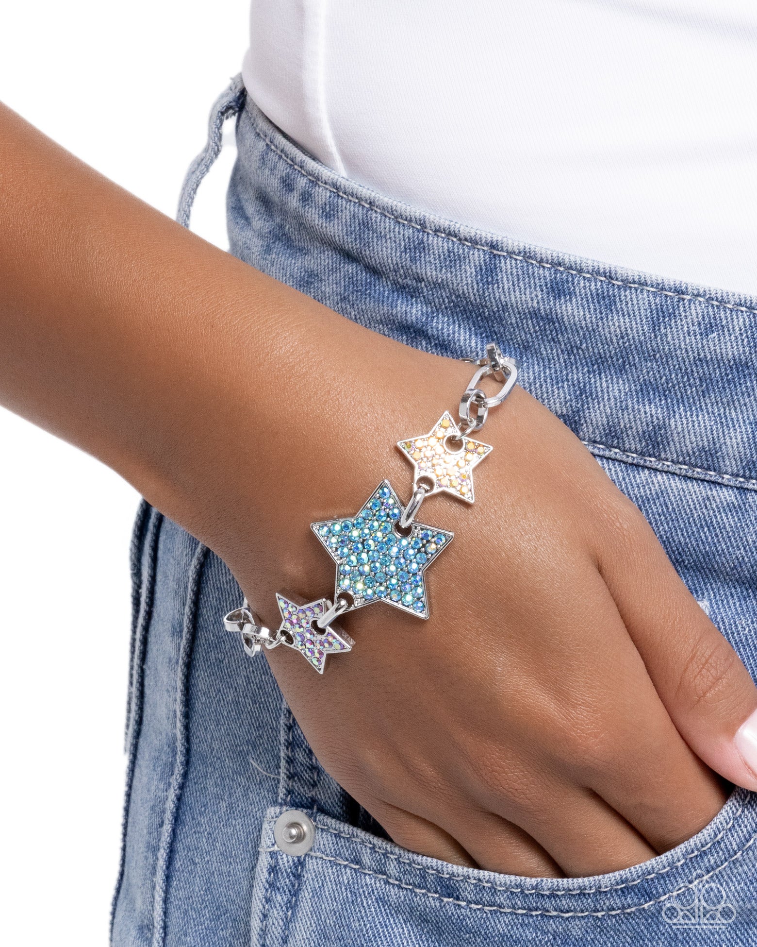 アクセサリー Stellar Stellar Song - multi - Paparazzi bracelet – JewelryBlingThing