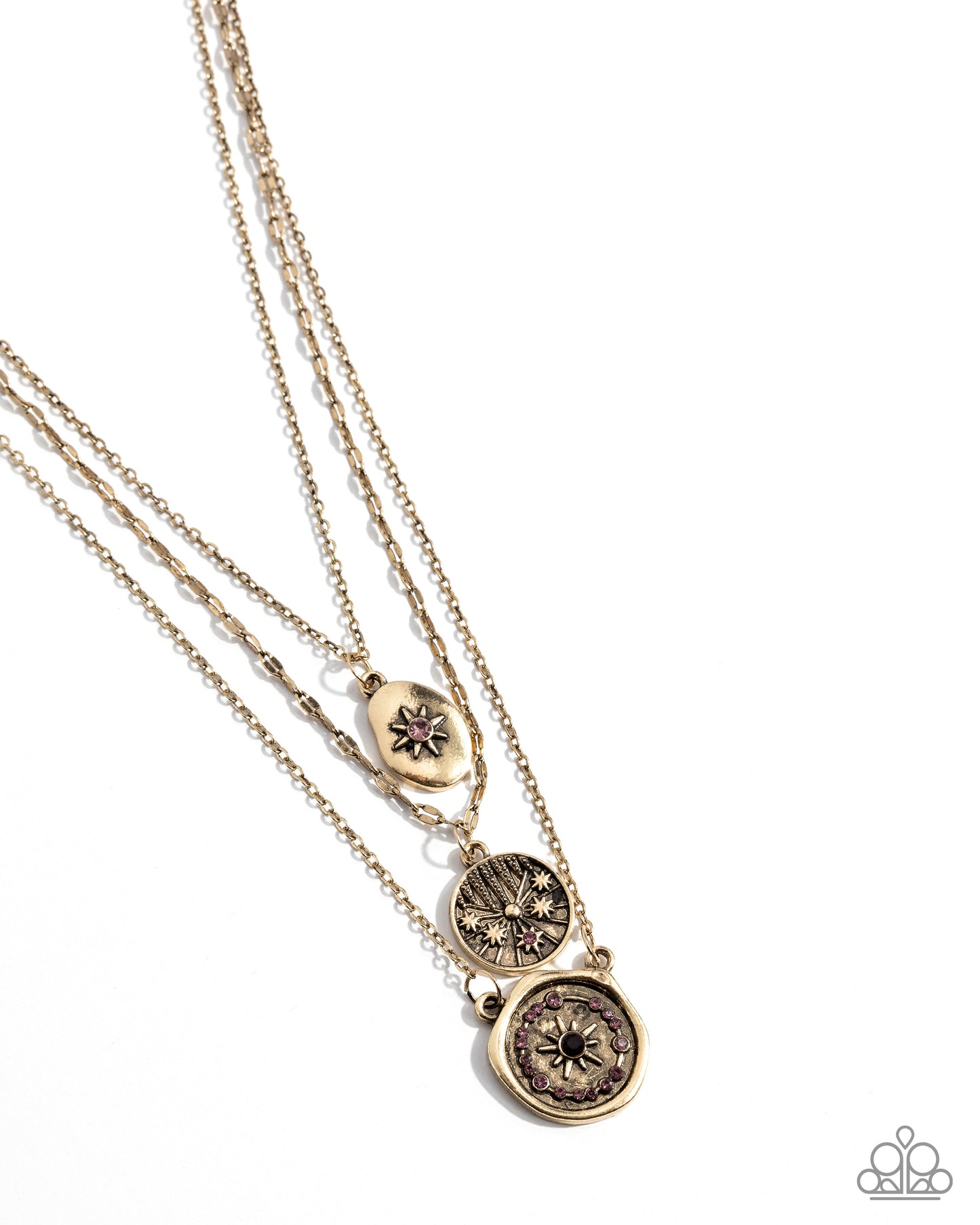 Stellar Spectacle - purple - Paparazzi necklace