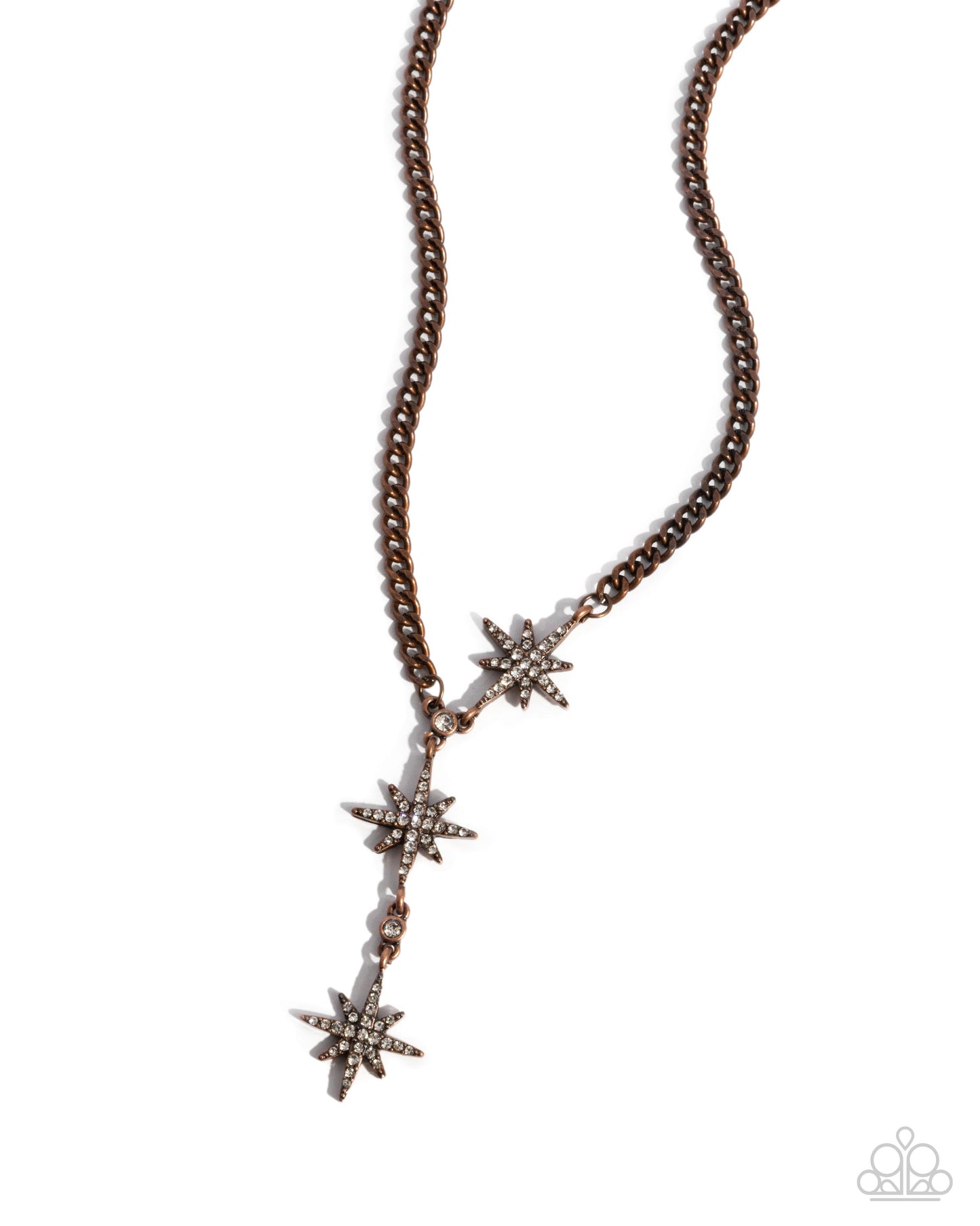 Stellar Story - copper - Paparazzi necklace