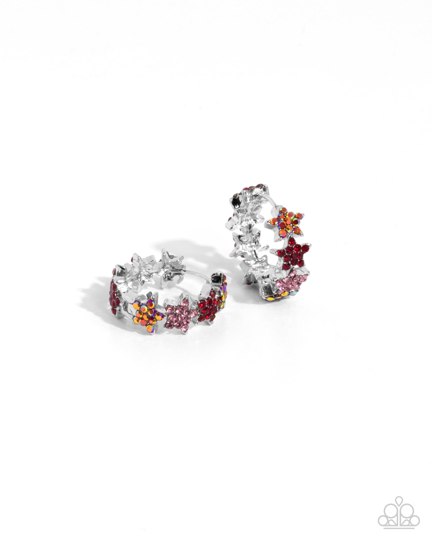 Stellar Surrender - red - Paparazzi earrings