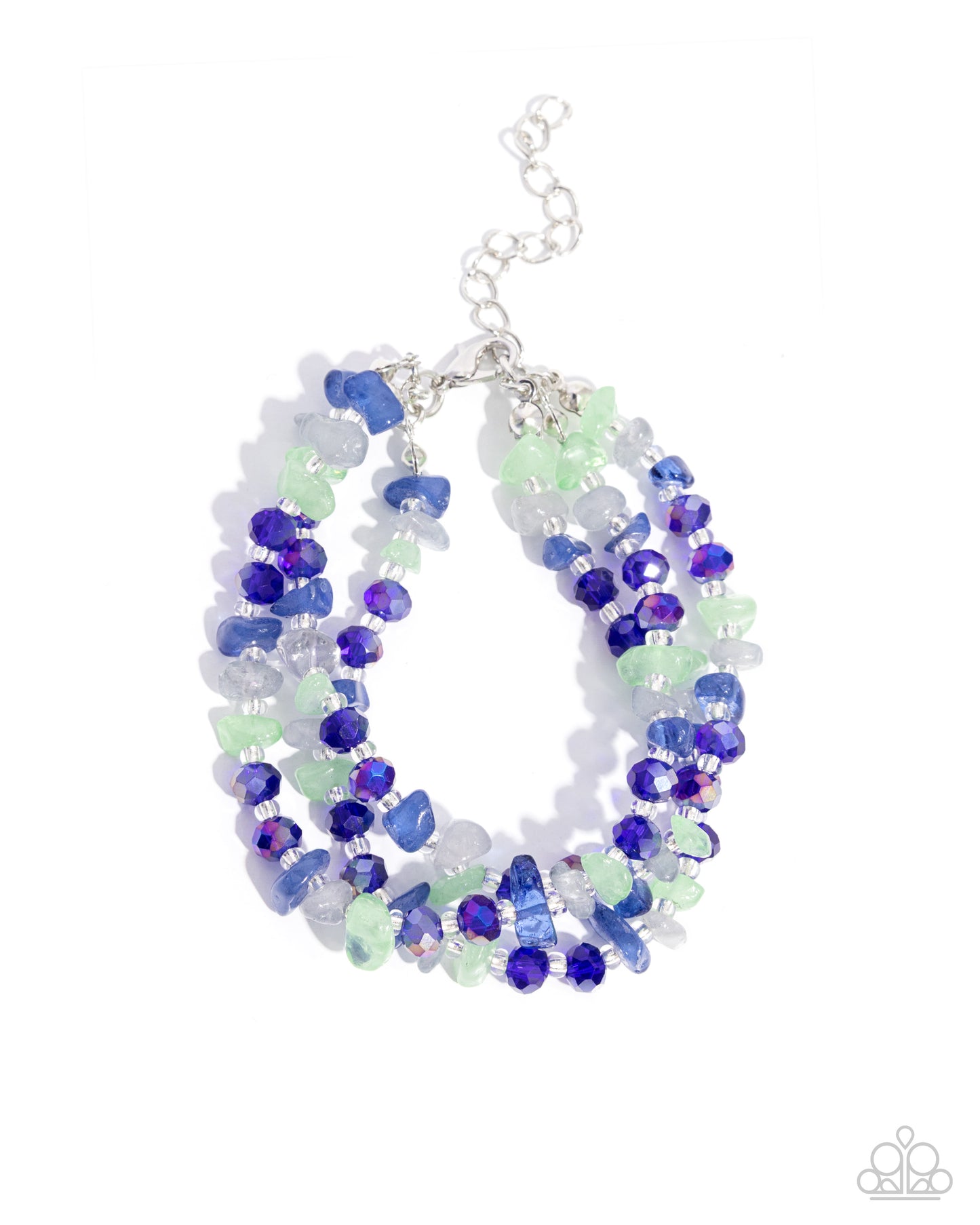 Stony Submission - blue - Paparazzi bracelet
