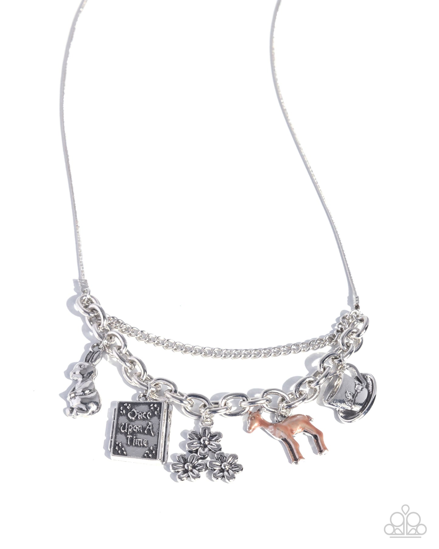 Storybook Setting - brown - Paparazzi necklace