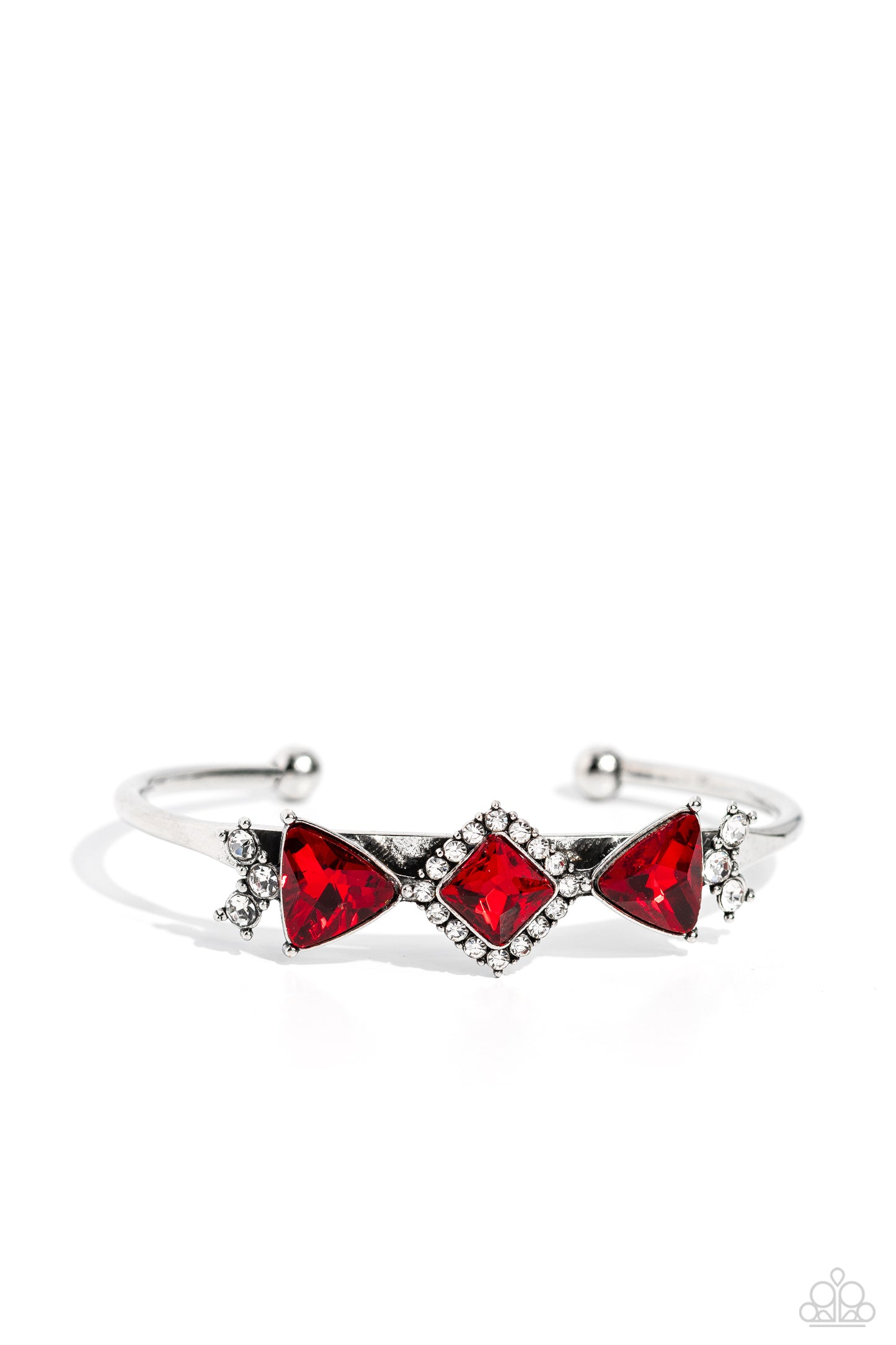 Strategic Sparkle - red - Paparazzi bracelet
