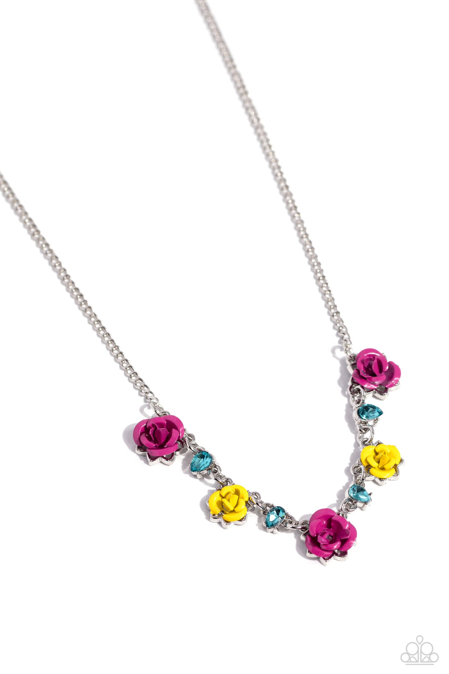 Strike a ROSE - pink - Paparazzi necklace