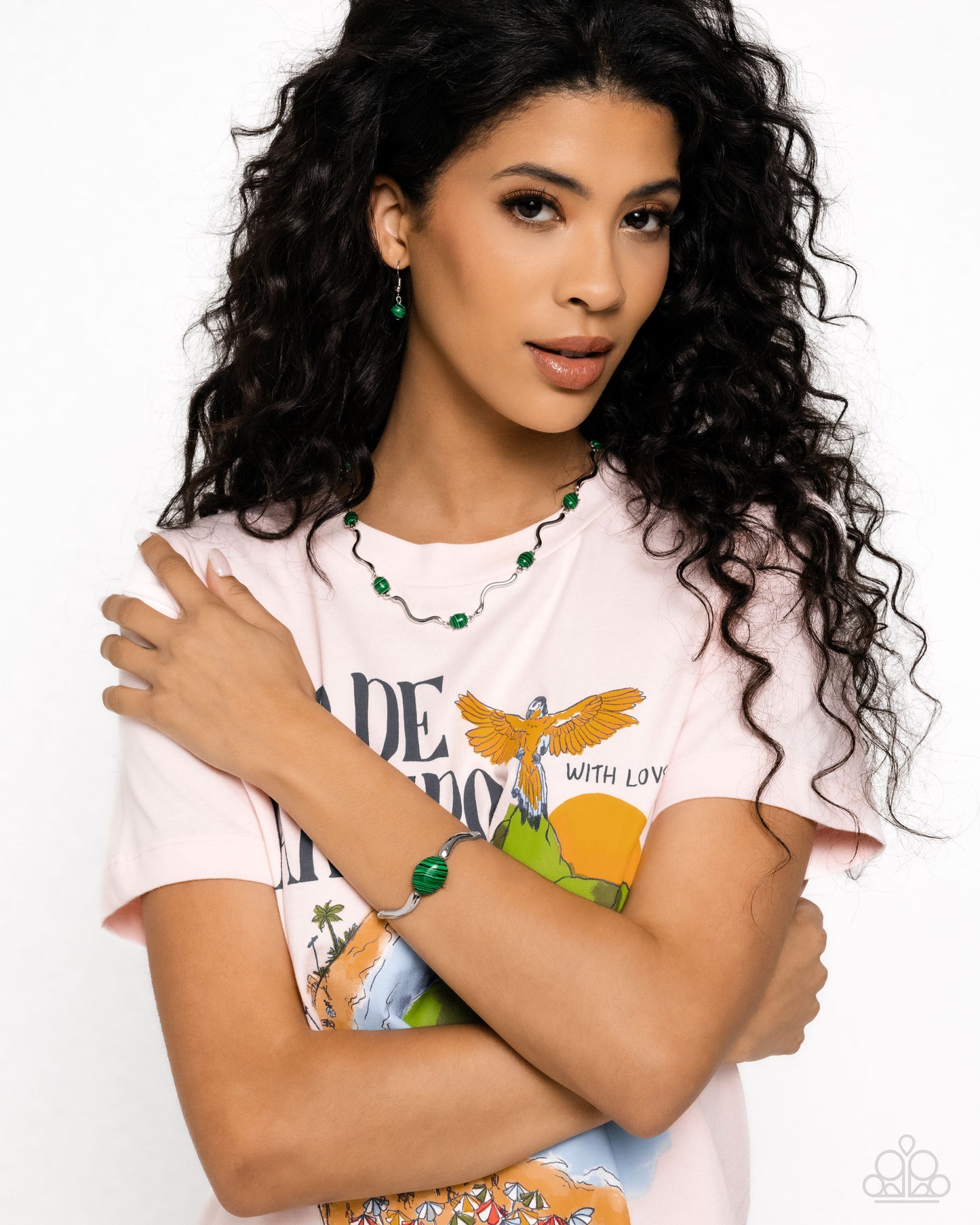 Striped Sensation - green - Paparazzi bracelet