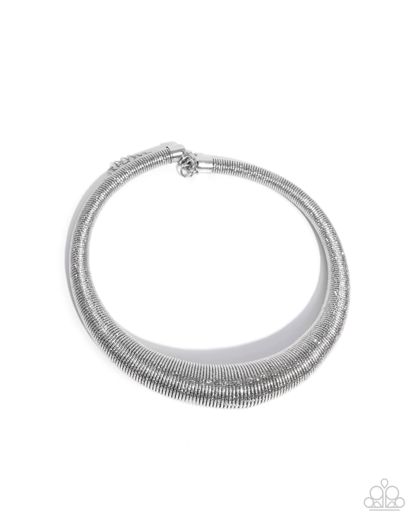 Subtle Selfie - silver - Paparazzi necklace