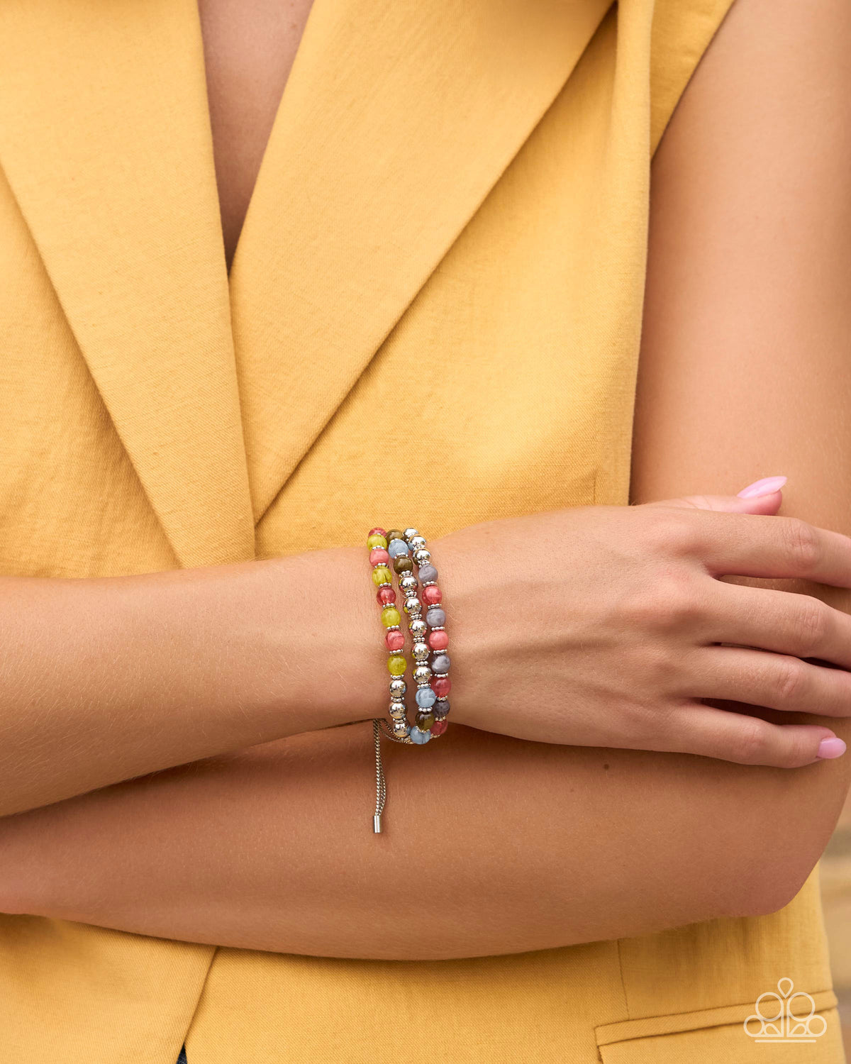 Successful Stack - pink - Paparazzi bracelet