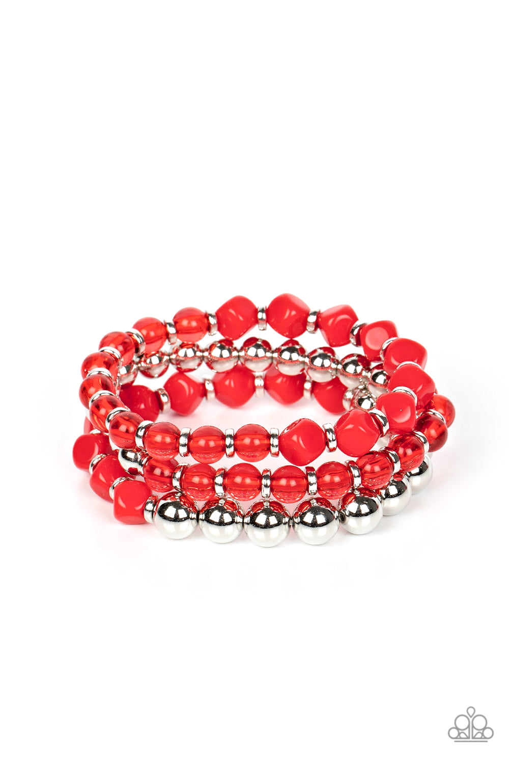 Summer Sabbatical - red - Paparazzi bracelet