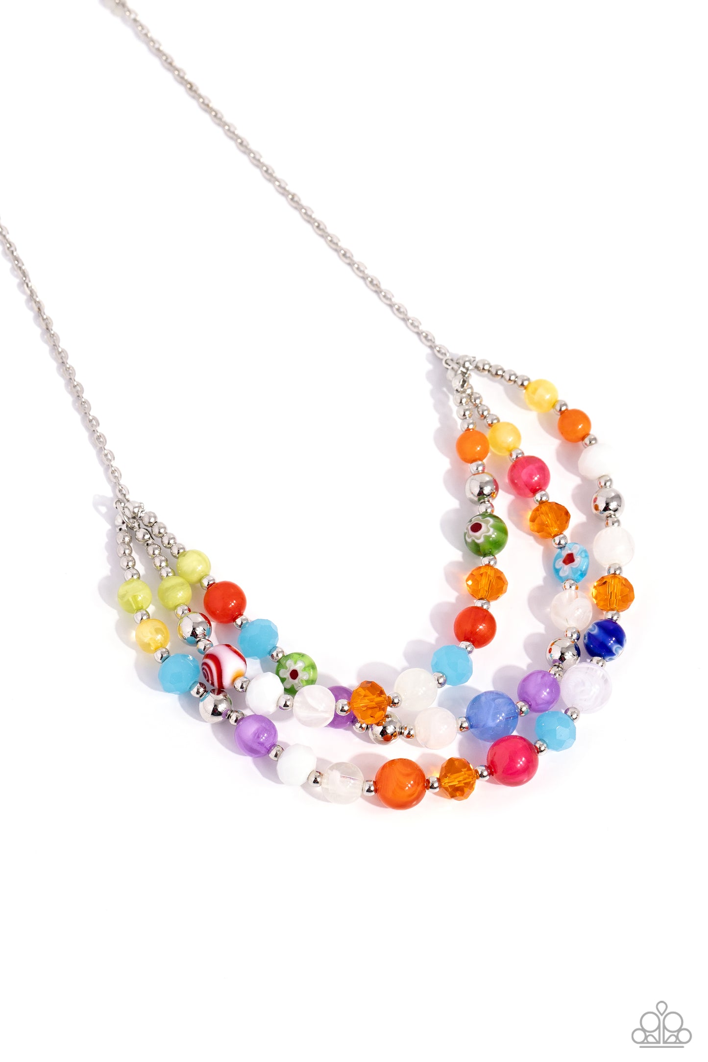 Summer Scope - multi - Paparazzi necklace