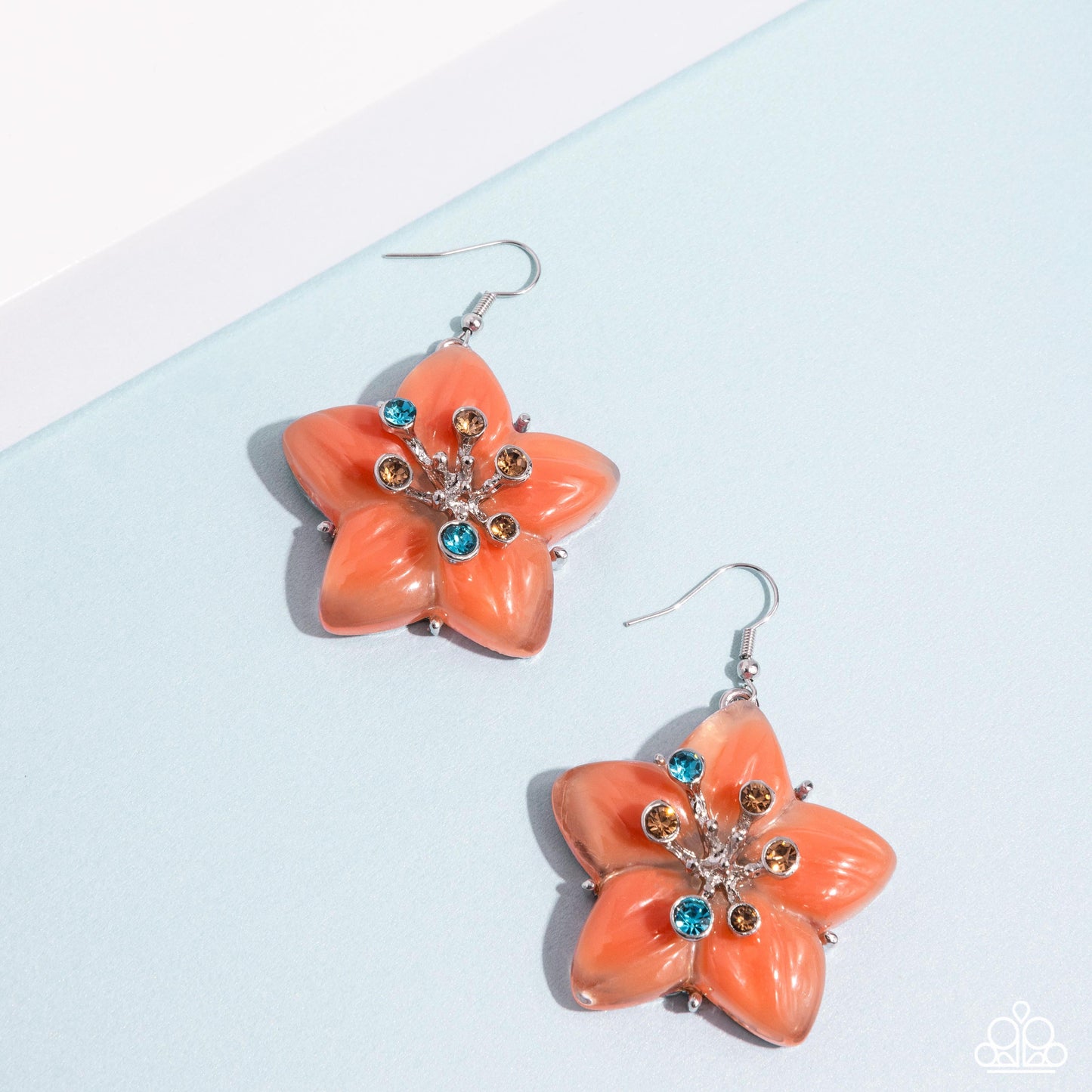 Summer Sprigs - orange - Paparazzi earrings