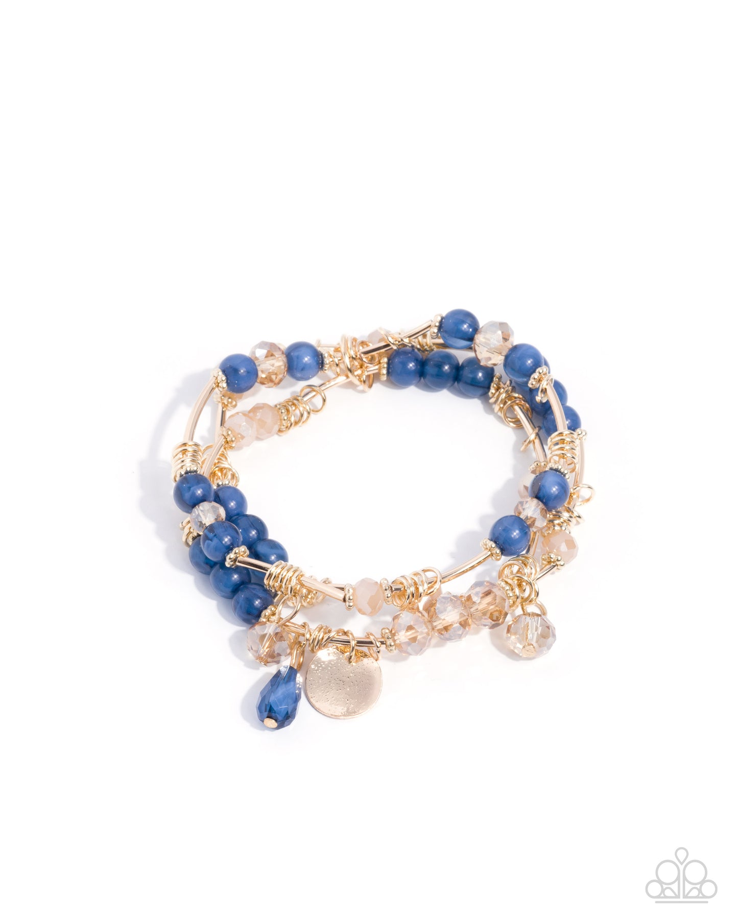 Sunset Synchronization - blue - Paparazzi bracelet