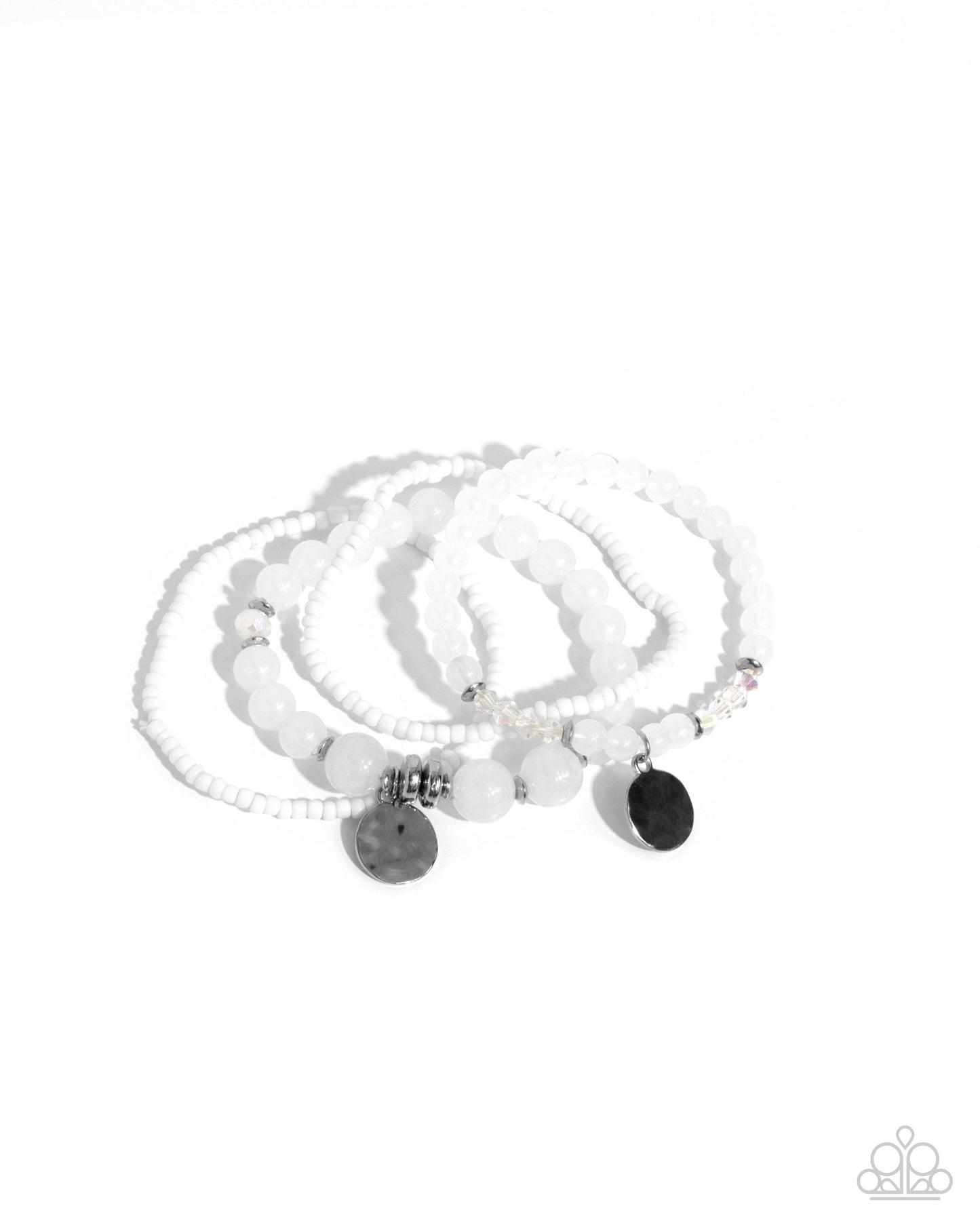 Superior Stack - white - Paparazzi bracelet