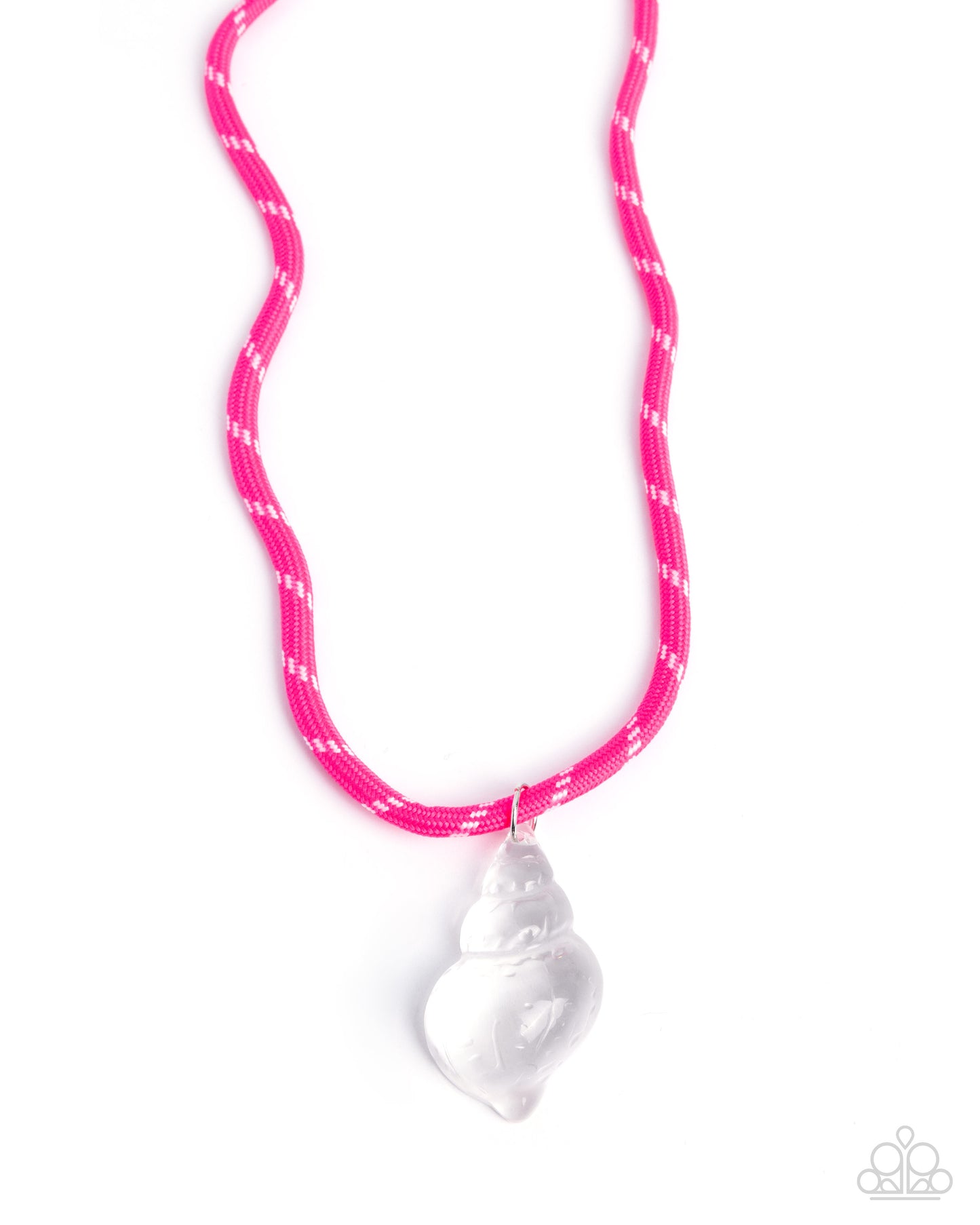 Swanky Shell - pink - Paparazzi necklace
