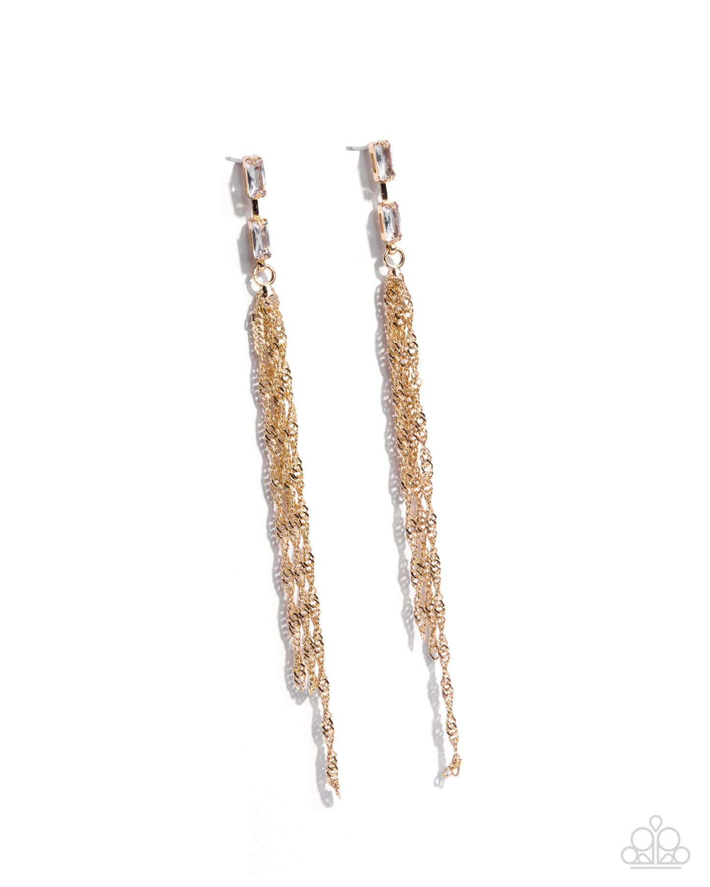 Swaying Spectacle - gold - Paparazzi earrings