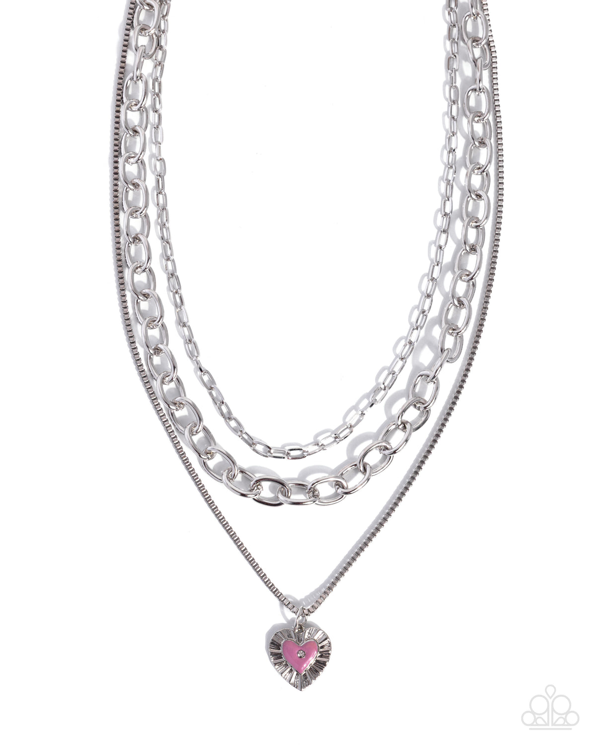 Sweet Sunburst - pink - Paparazzi necklace