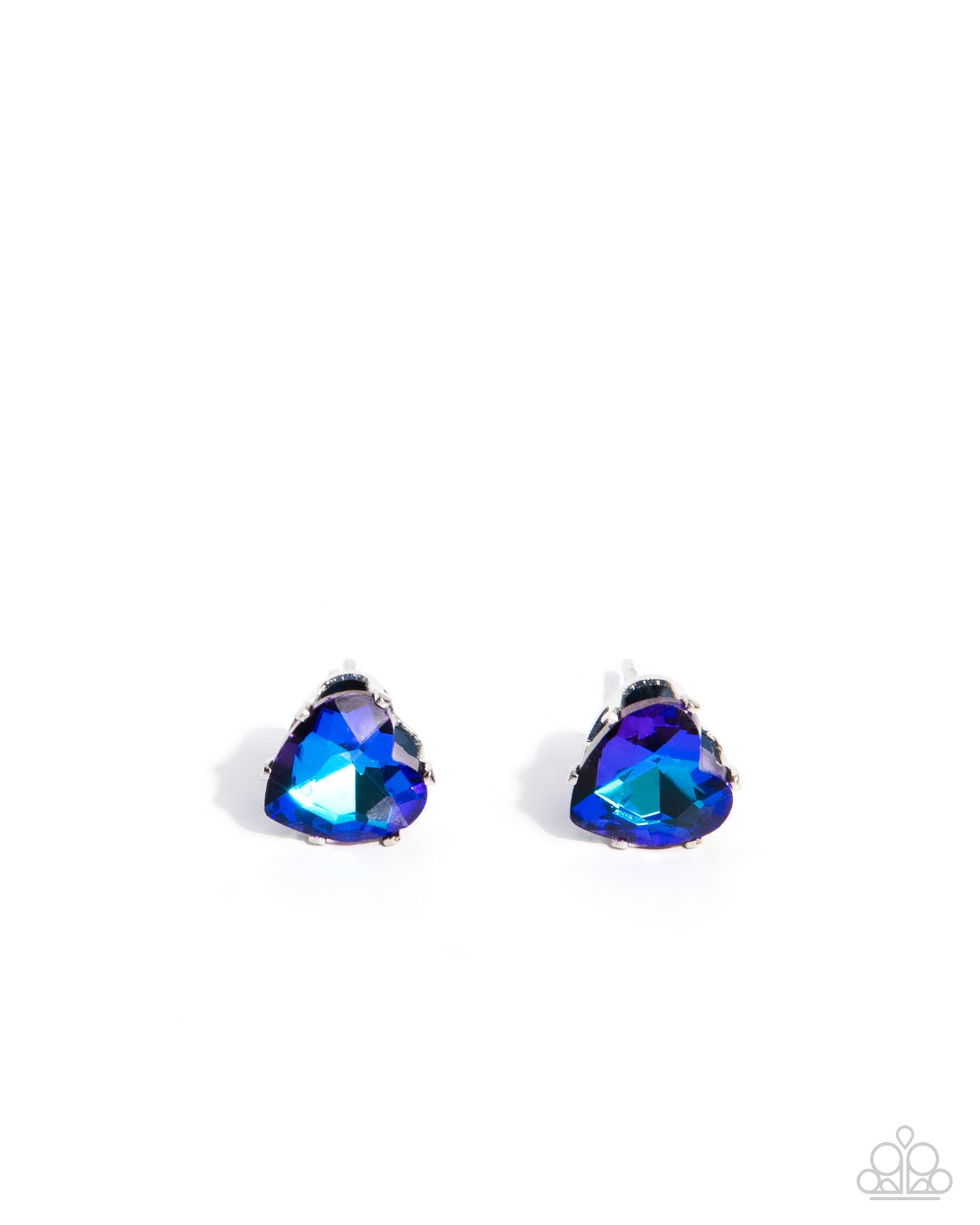 Sweetheart Stunner - blue - Paparazzi earrings