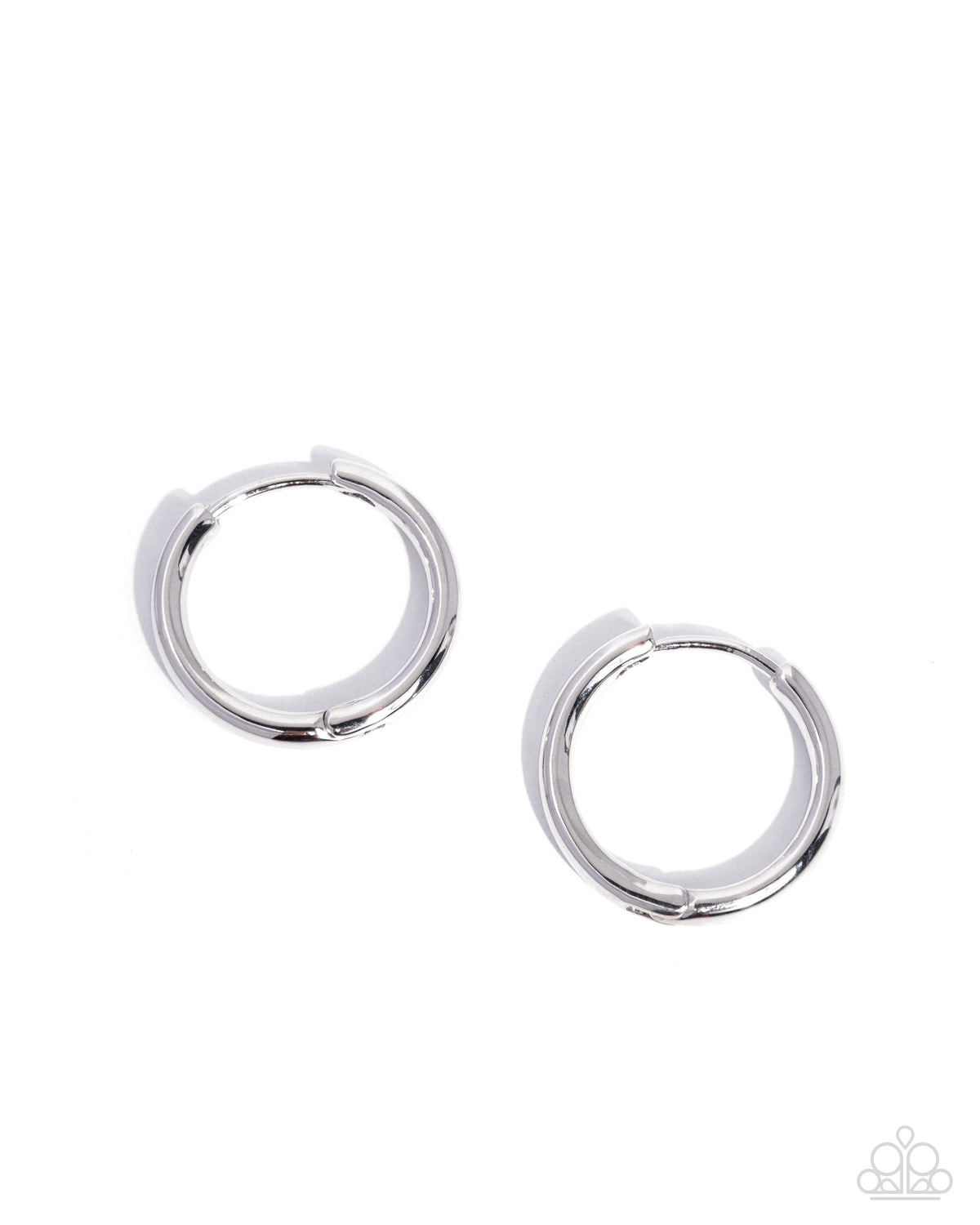 Swooning Sheen - silver - Paparazzi earrings