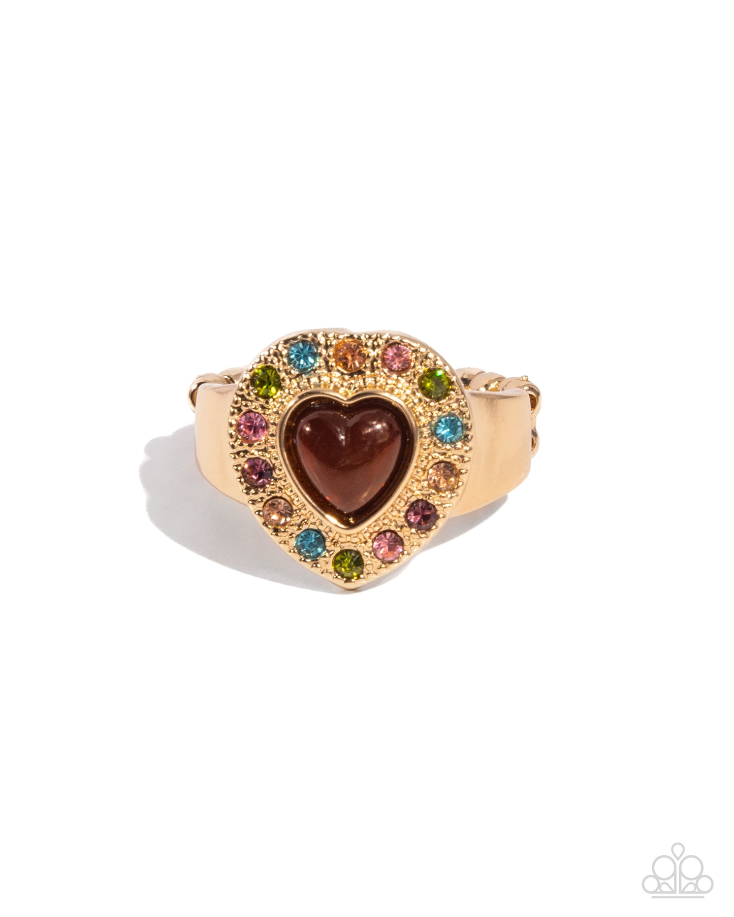 Sympathetic Shimmer - brown - Paparazzi ring