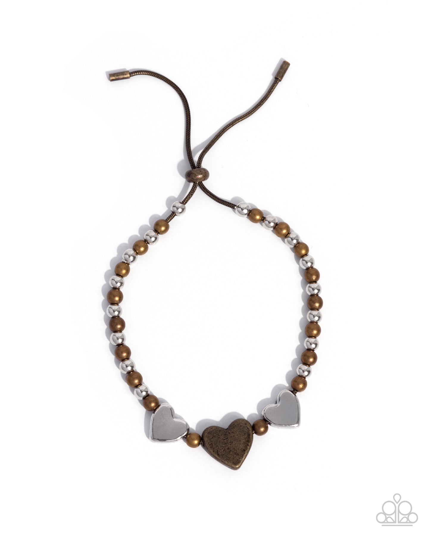 THRICE As Nice - brass - Paparazzi bracelet