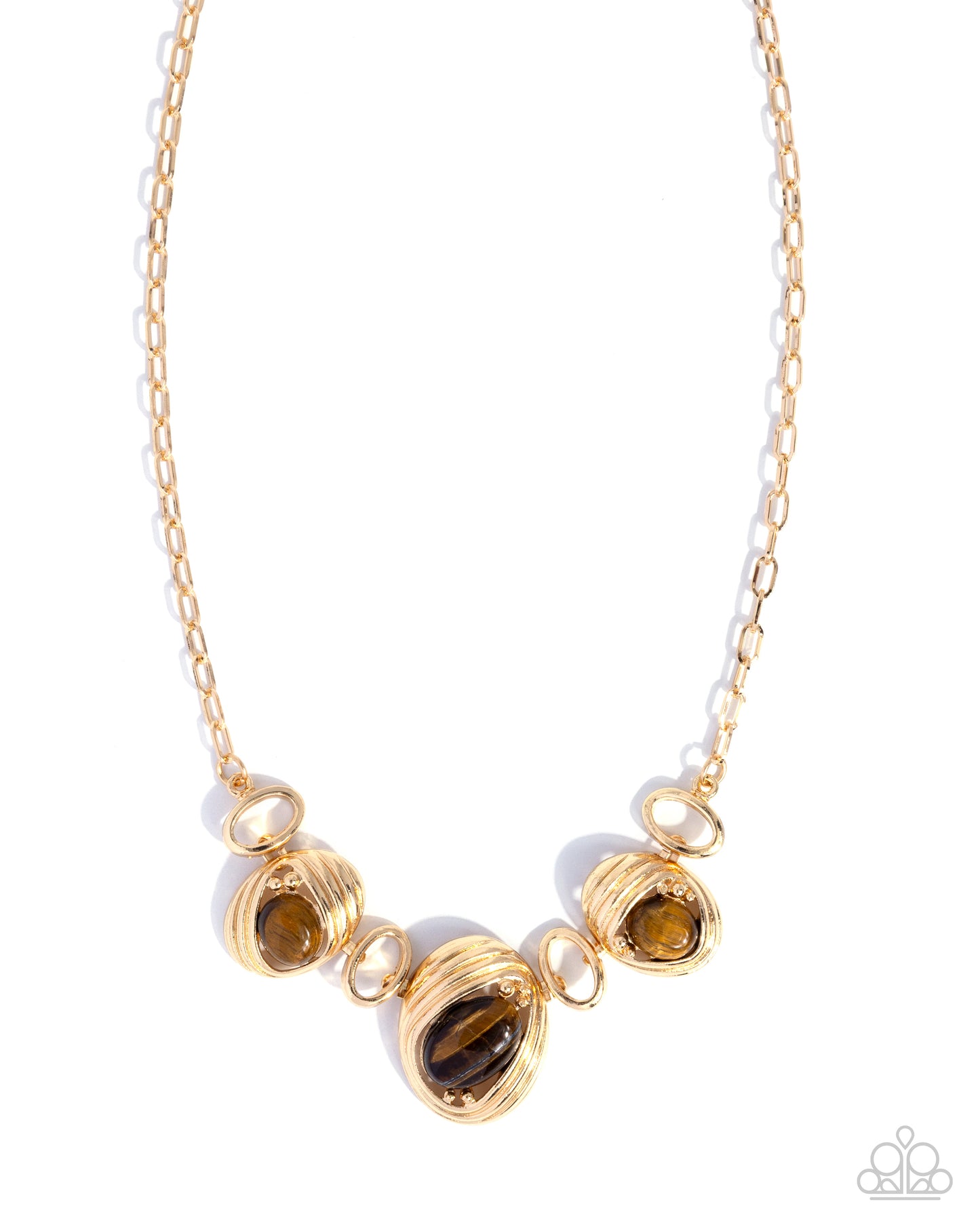 Tailored Trailblazer - brown - Paparazzi necklace