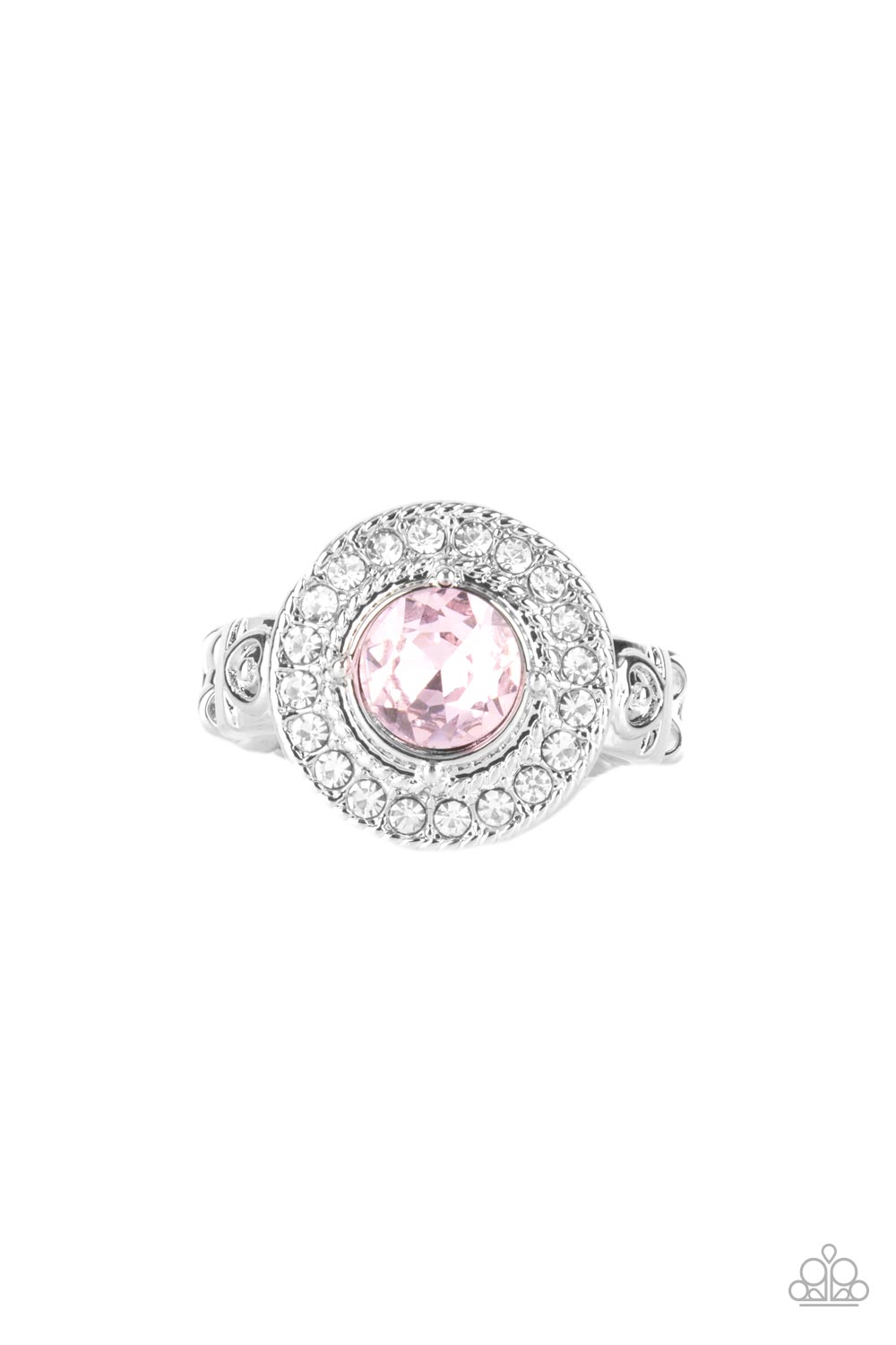 Targeted Timelessness - pink - Paparazzi ring