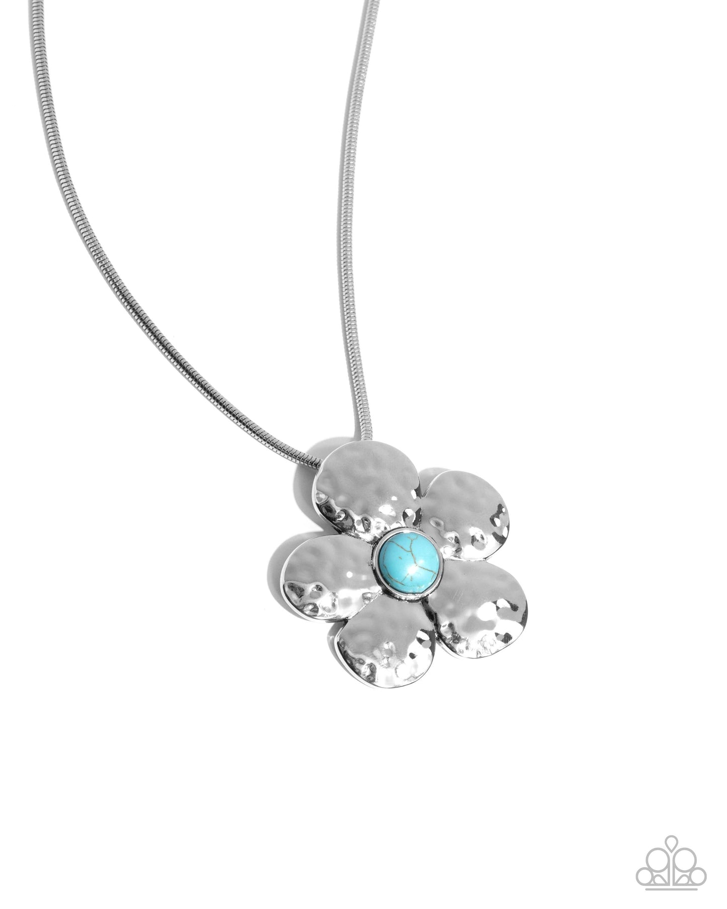 Tasteful Texture - blue - Paparazzi necklace