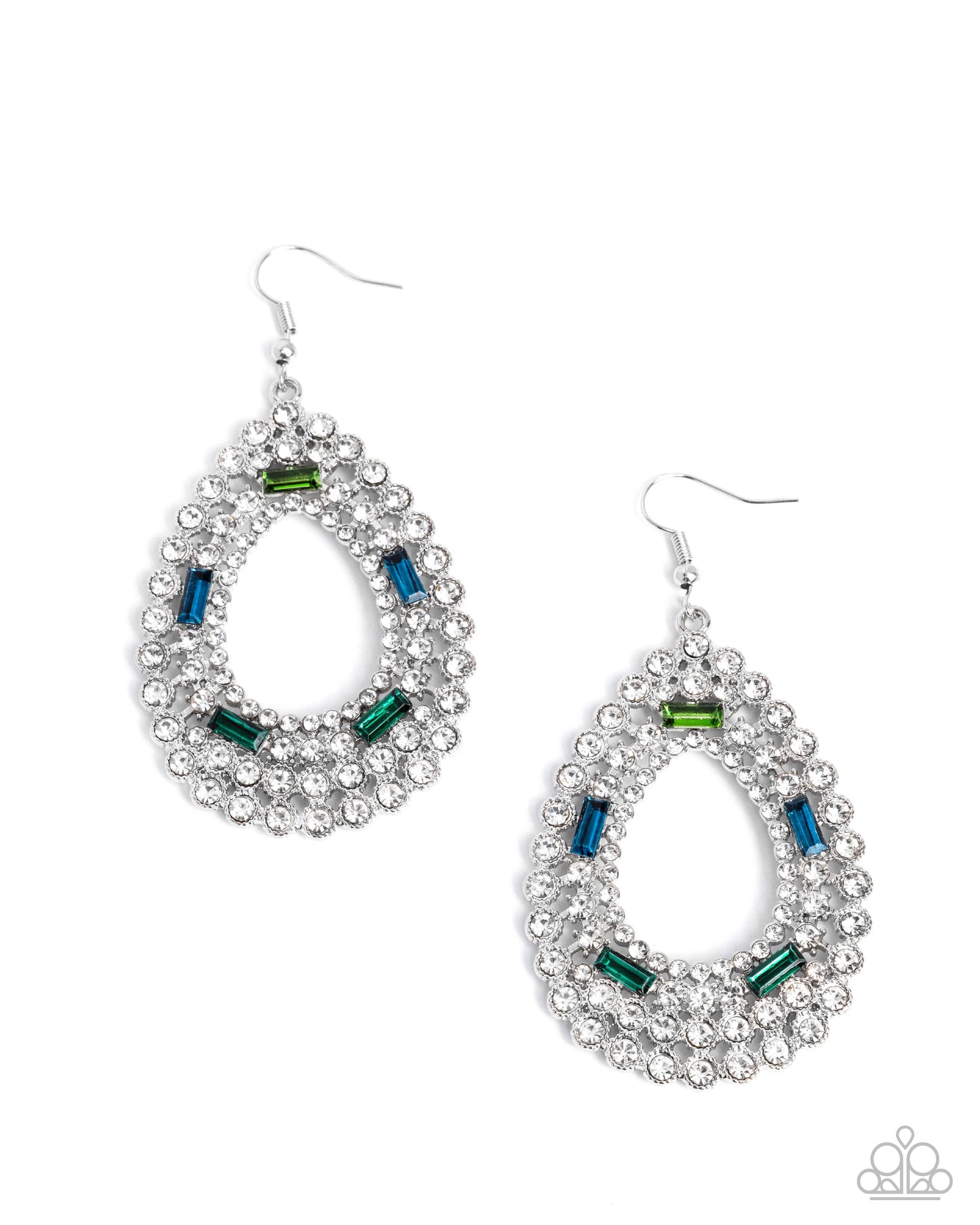 Teardrop Trust - green - Paparazzi earrings