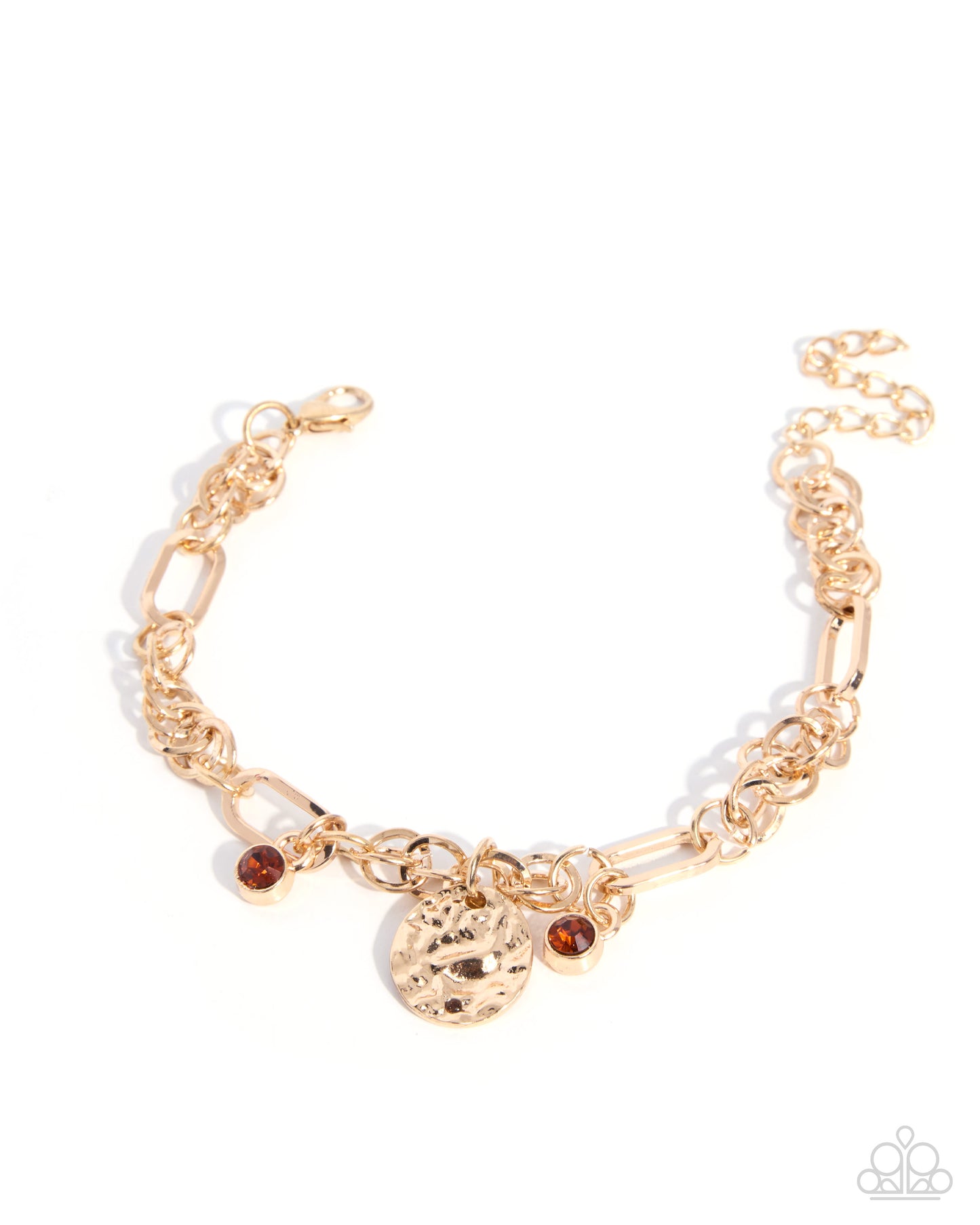Textured Trust - brown - Paparazzi bracelet