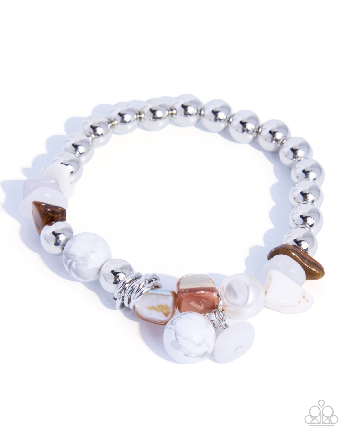 The Classy Collector - white - Paparazzi bracelet