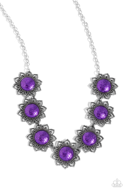 The GLITTER Takes It All - purple - Paparazzi necklace