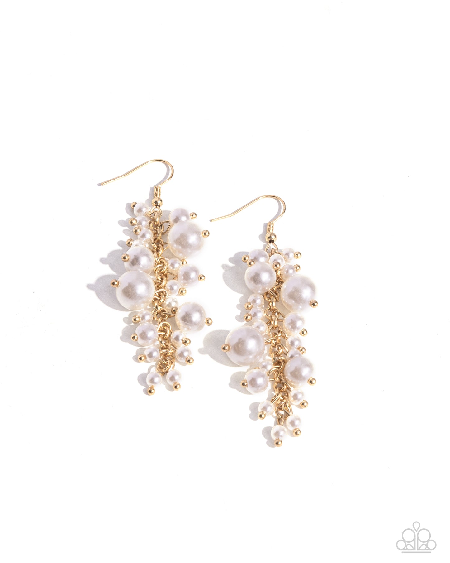 The Rumors are True - gold - Paparazzi earrings