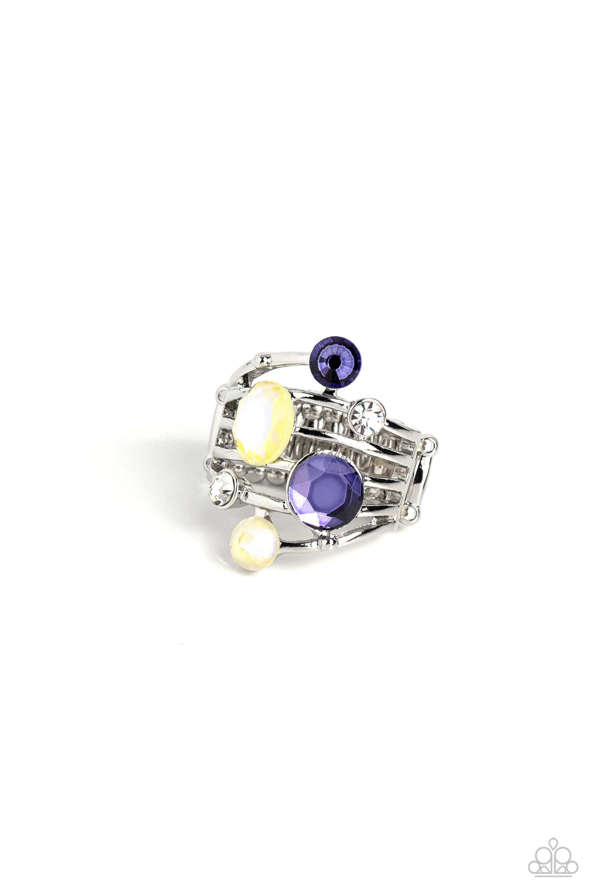 Timeless Trickle - purple - Paparazzi ring