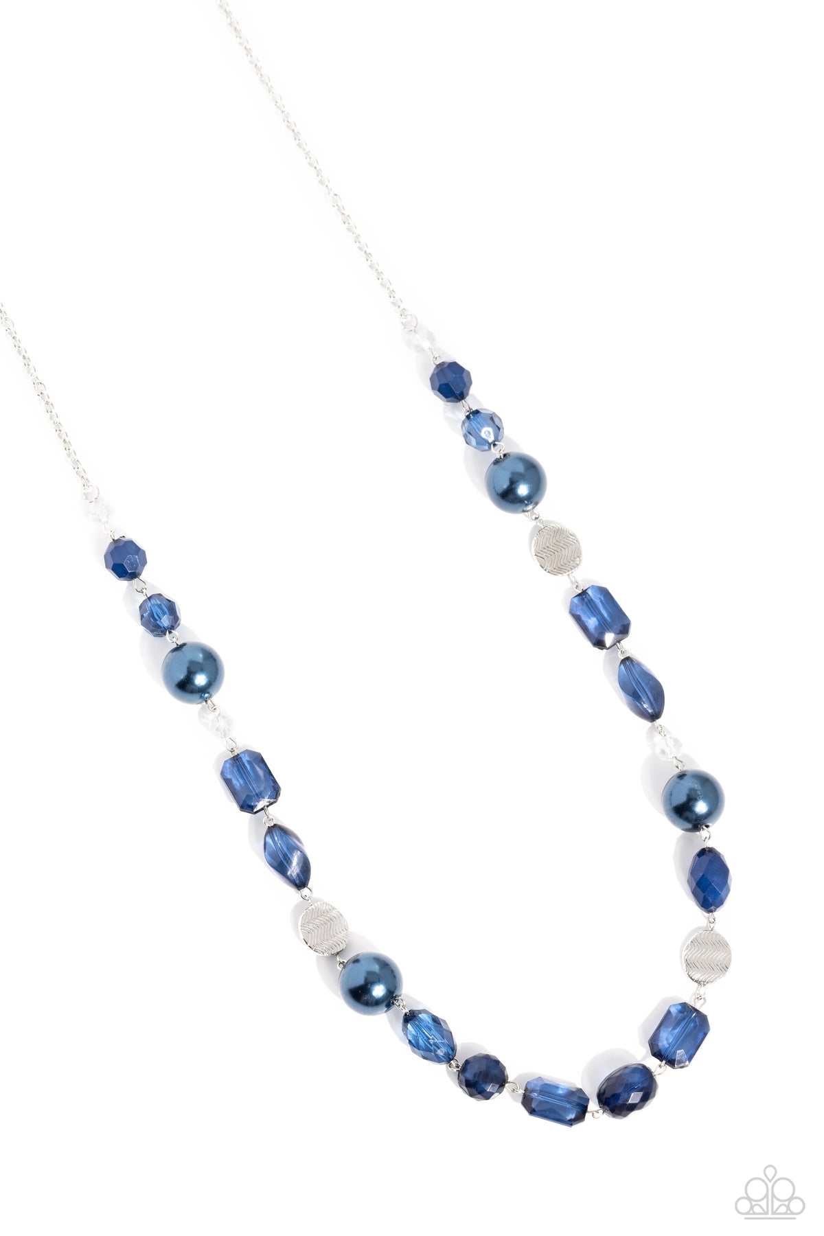 Timelessly Tailored - blue - Paparazzi necklace