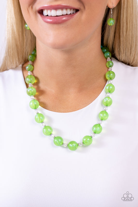 Timelessly Tantalizing - green - Paparazzi necklace